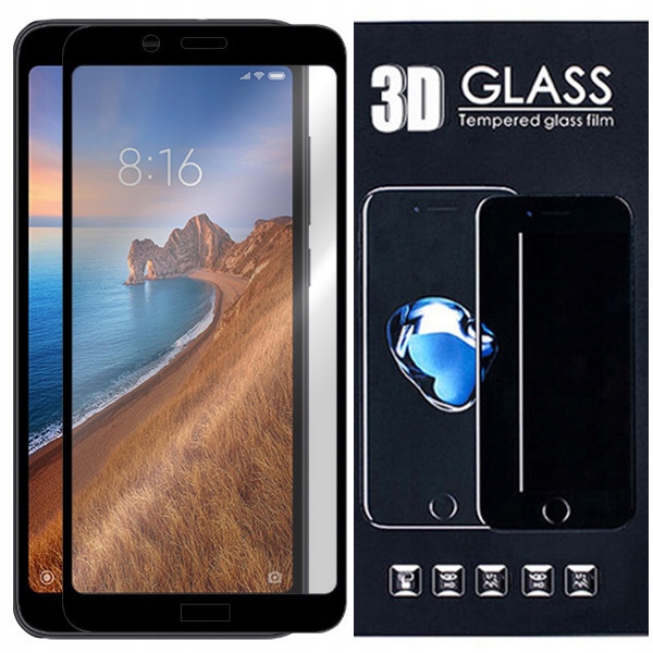 

Szkło 3D 9H Na Cały Ekran Do Xiaomi Redmi 7A