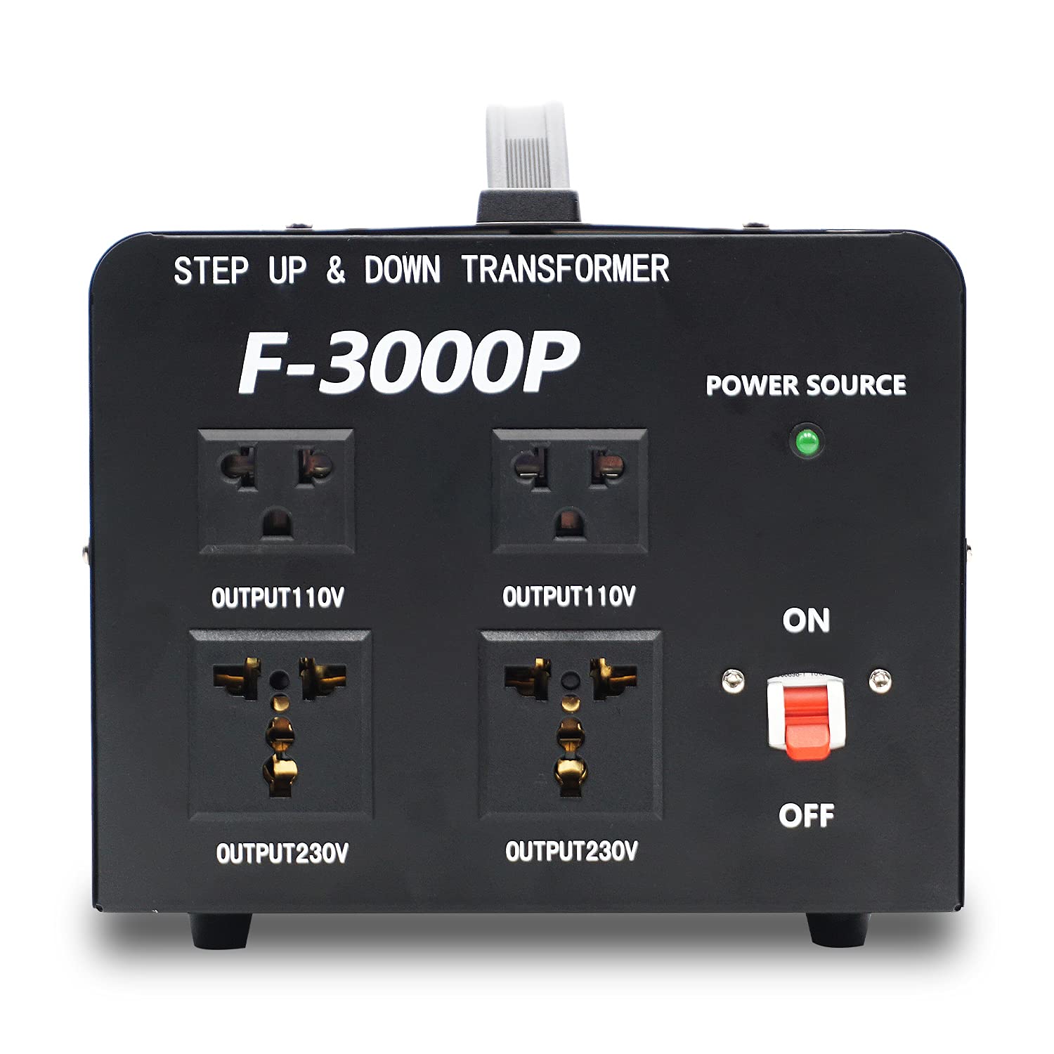 PRZETWORNICA NAPIĘCIA YINLEADER 110V/230V TRANSFORMATOR PIERŚCIENIOWY 3000W Stan opakowania oryginalne
