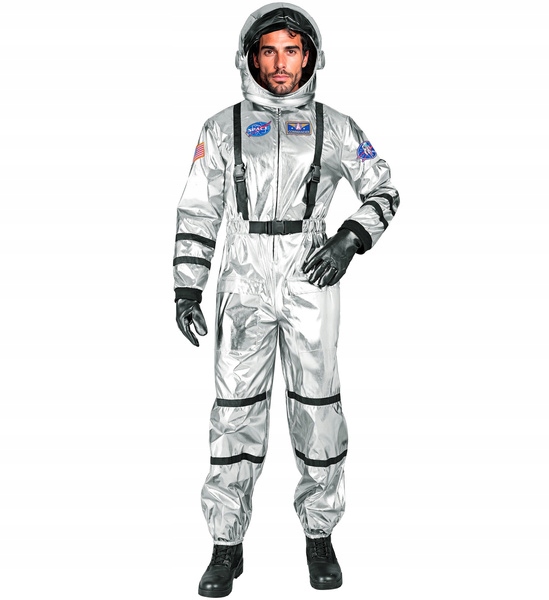 Kostým Astronauta Astronaut Mužský Karnevalový Převlek Dospělí XXXL