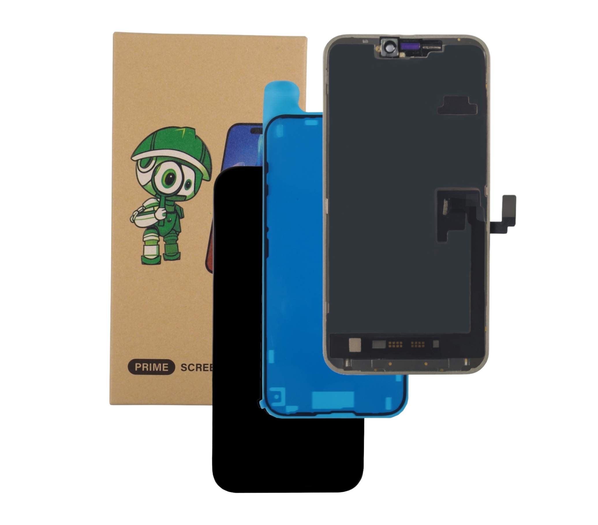 Originální displej pro Apple iPhone 16 Pro Max Vyměnitelná skla Bez IC