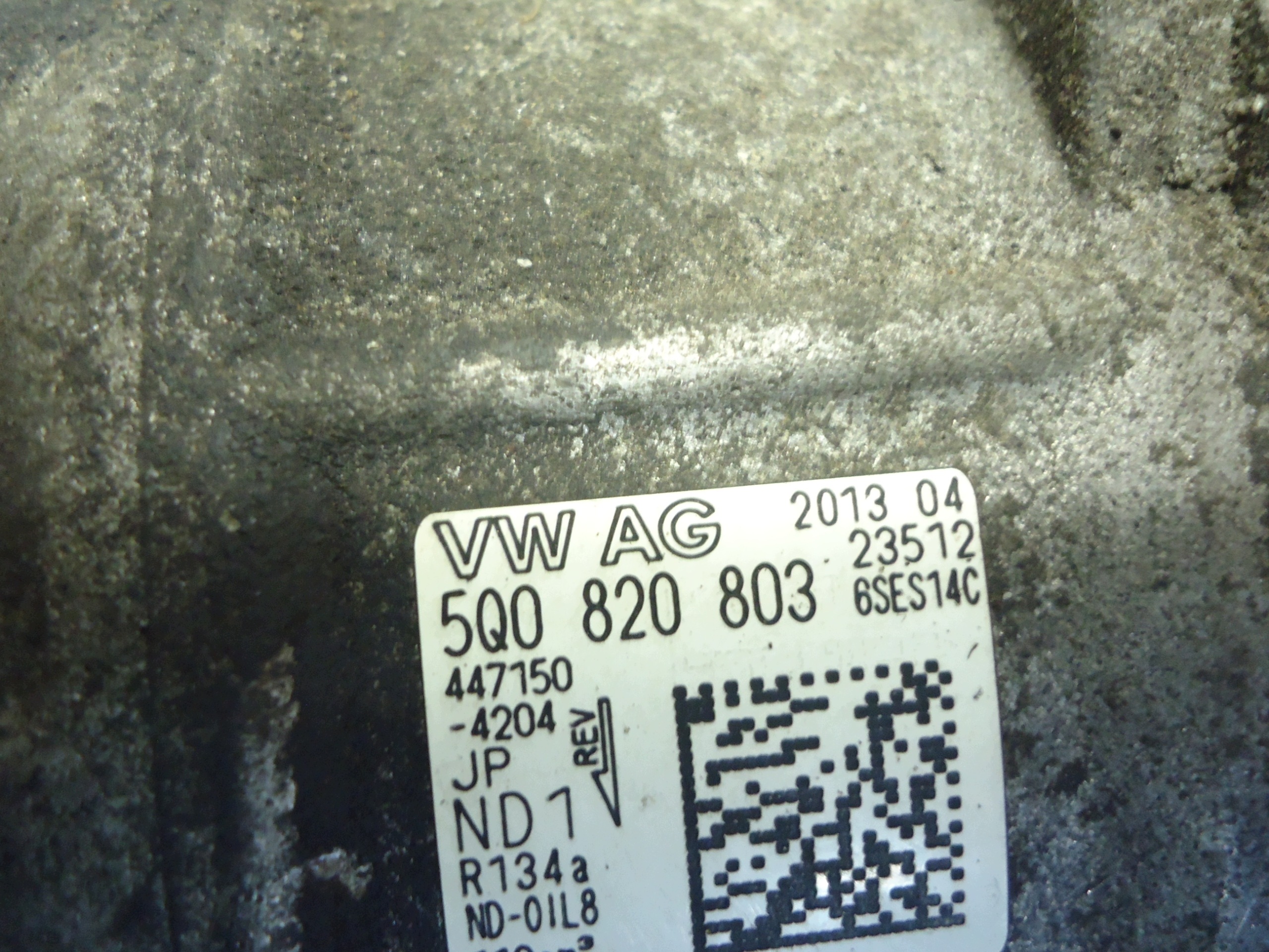 VW SEAT SKODA AUDI 1.4 TSI CXS compressore aria condizionata 5Q0820803