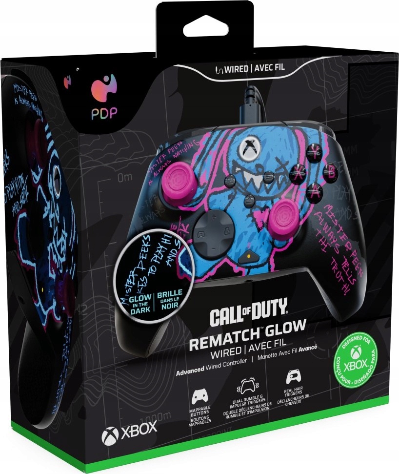Pdp Drátový ovladač Rematch Call of Duty Mister Peeks Xbox Series One
