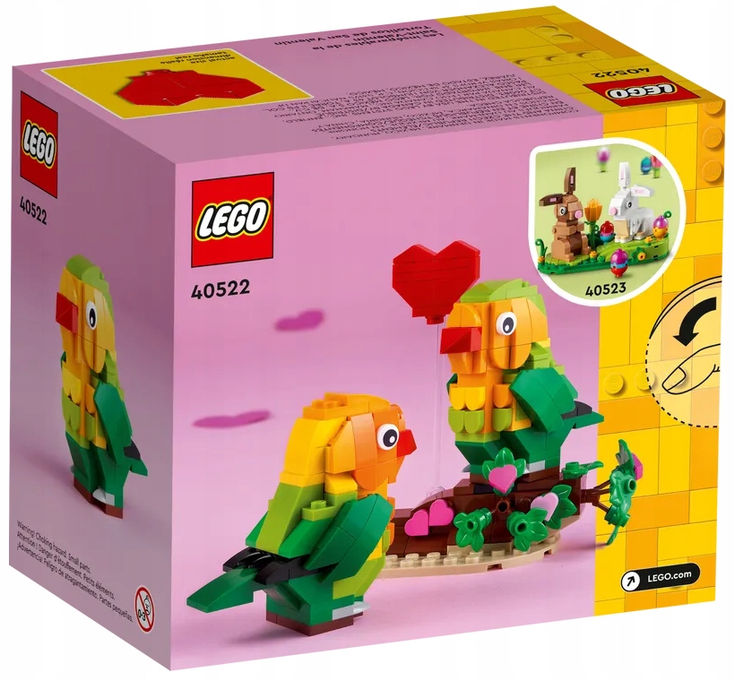 LEGO 40522 WALENTYNKOWE PAPUŻKI NIEROZŁĄCZKI NOWE! Bohater brak