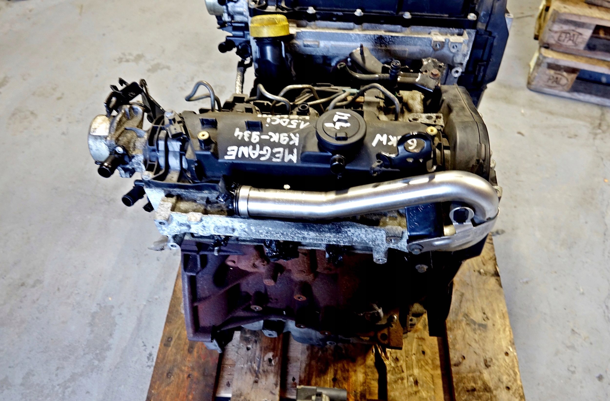 engine MEGANE III FLUENCE 1.5 DCI K9K834