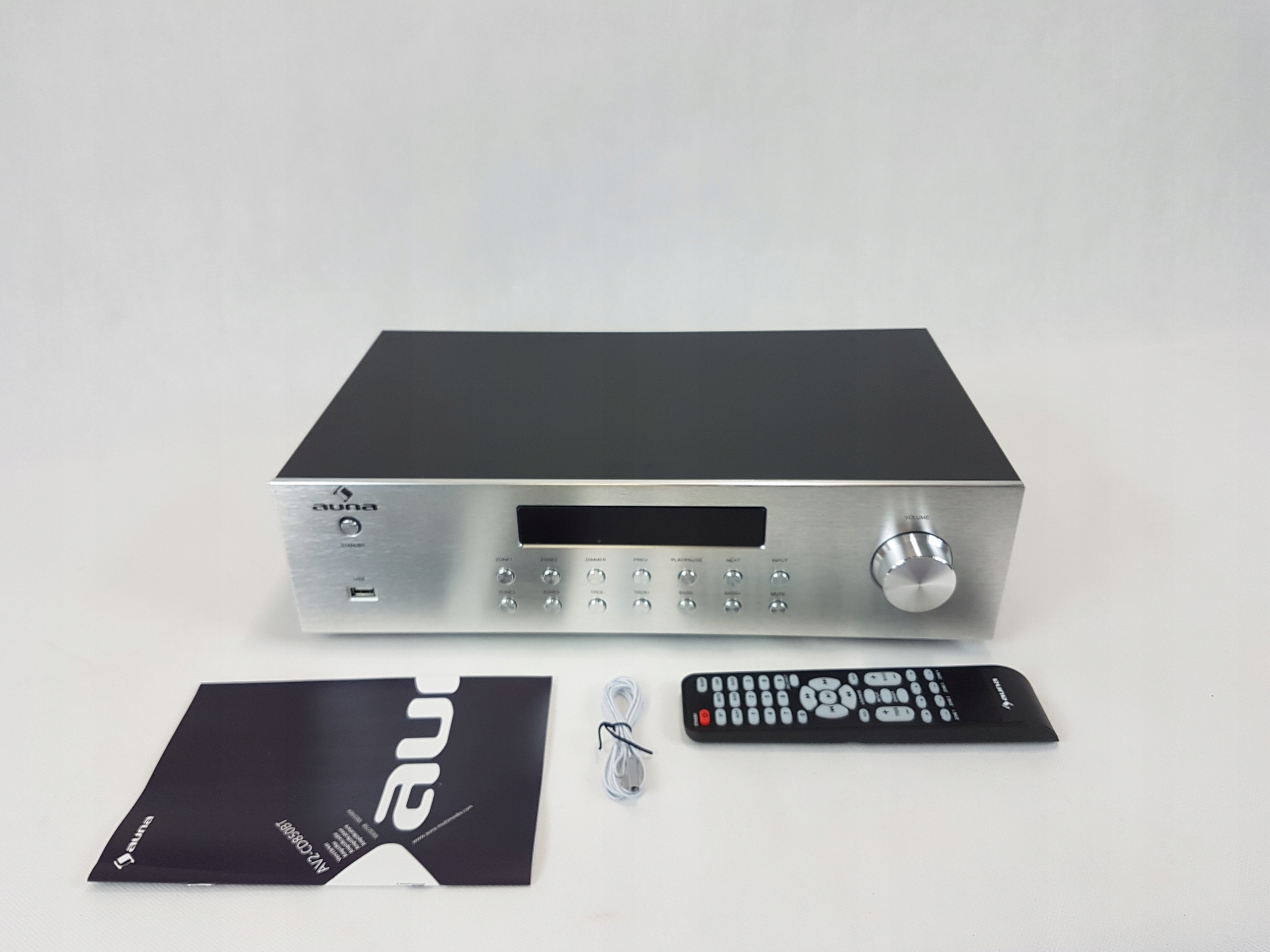 Wzmaczniacz stereo,4-strefowy, Bluetooth,USB,pilot Model AV2-CD850BT