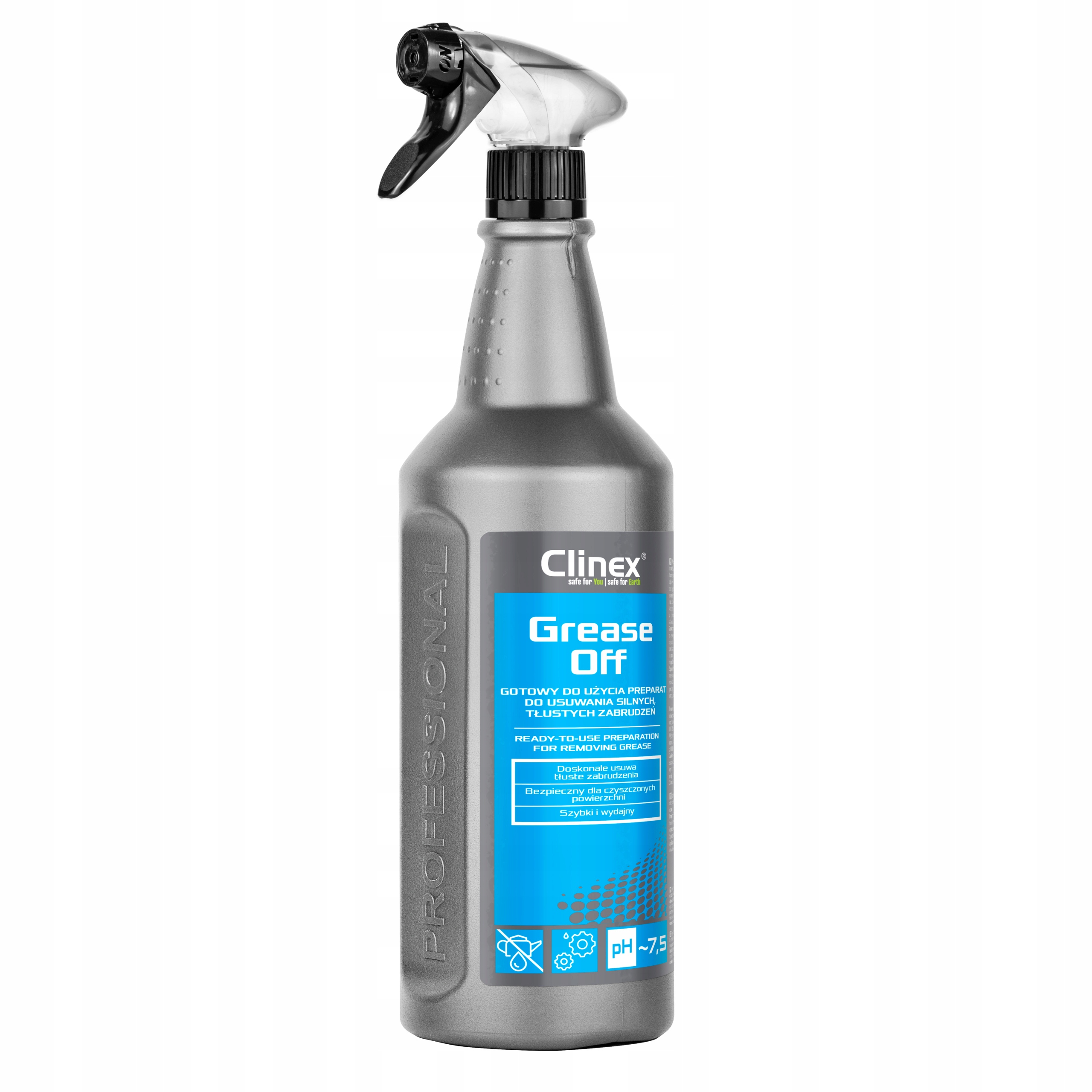

Clinex Grease Off 1L Płyn Do Tłustych Zabrudzeń