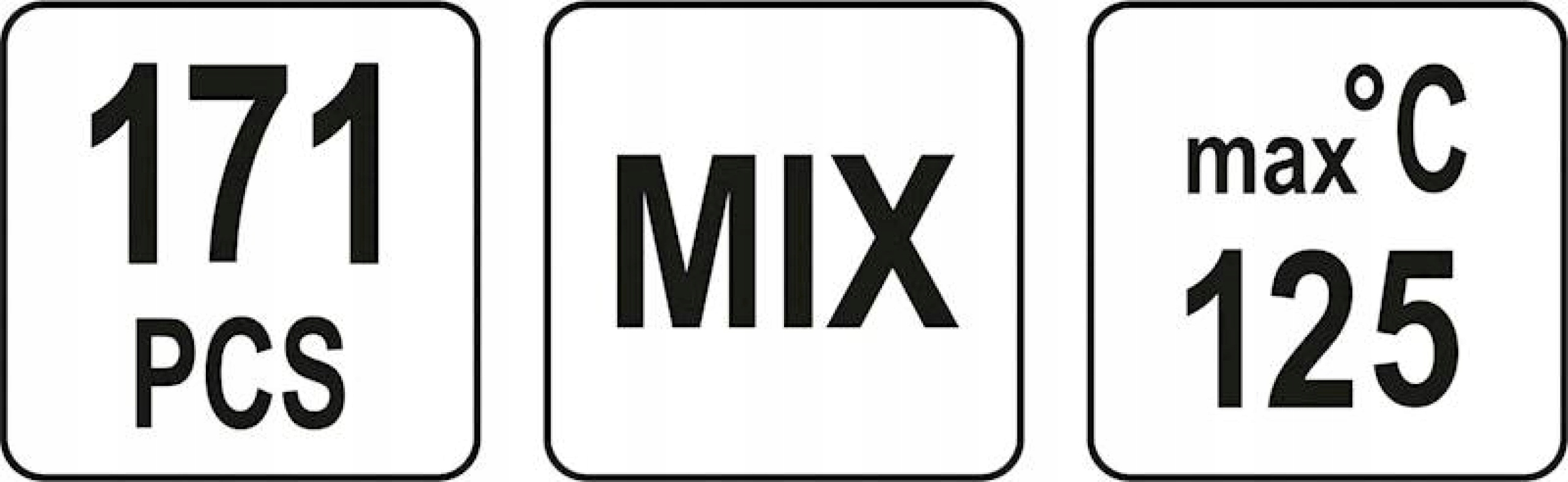 ZESTAW KOSZULEK RUREK, RURKI, TERMOKURCZLIWYCH 171 Rodzaj termokurczliwa