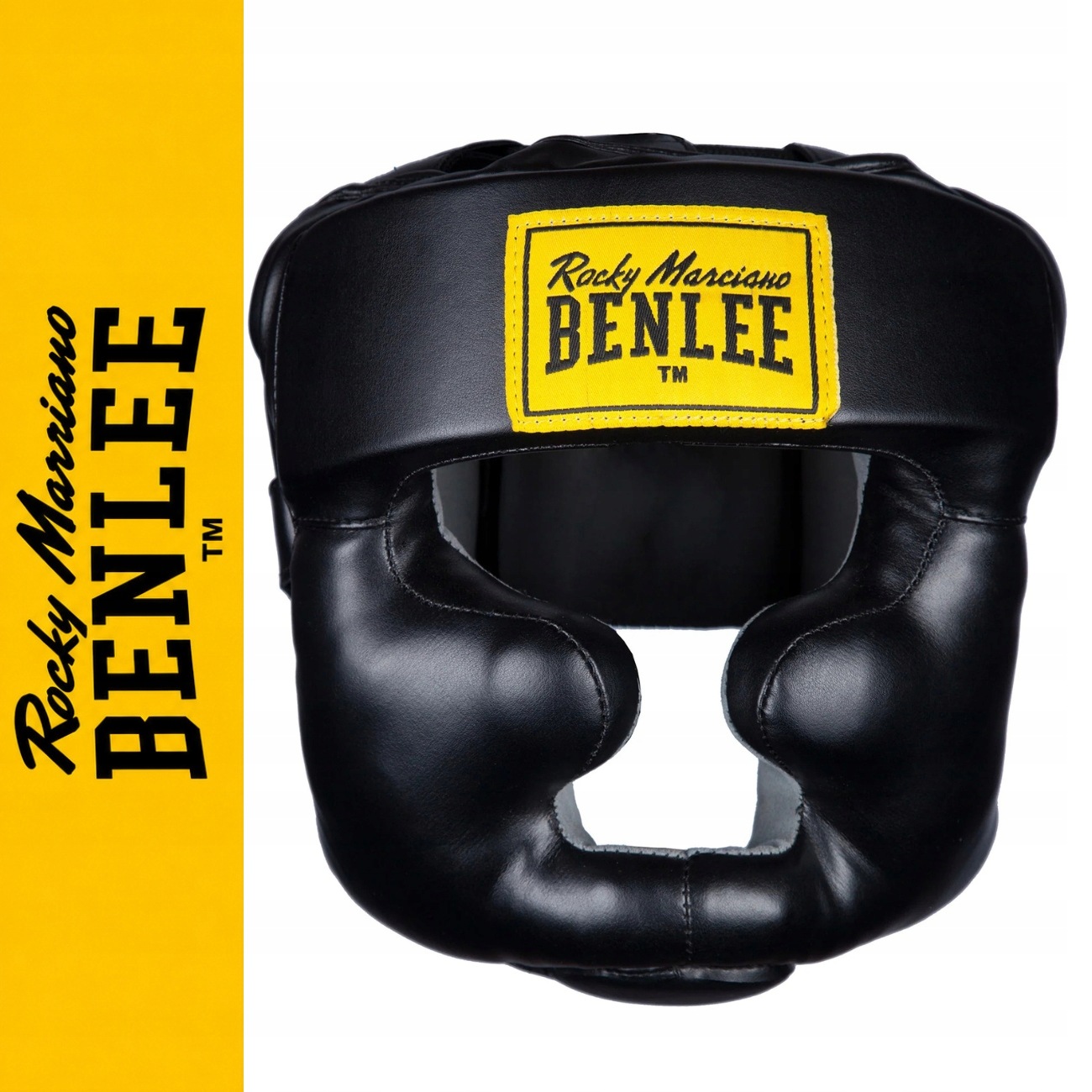 Męski Kask Bokserski Benlee Rocky Marciano Skóra Syntetyczna doskonały!