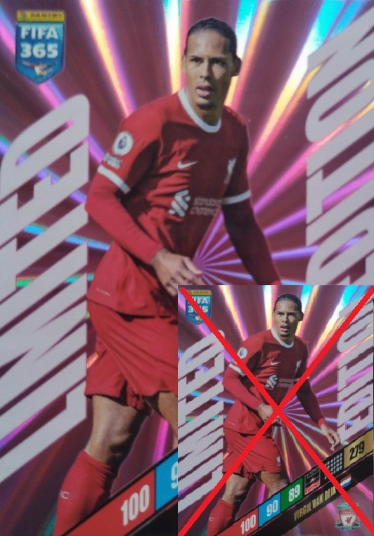 Panini Fifa 365 2024 Limited XXL Virgil van Dijk (Liverpool)