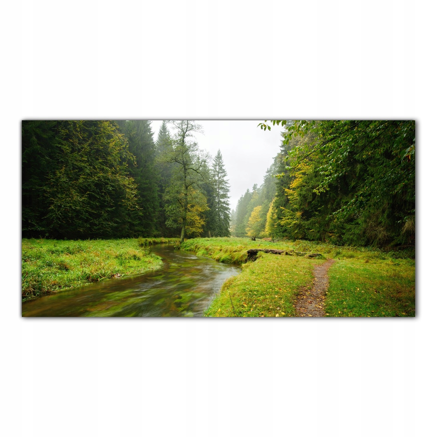 

Obraz na szkle Foto Jesień Rzeka Krajobraz 120x60