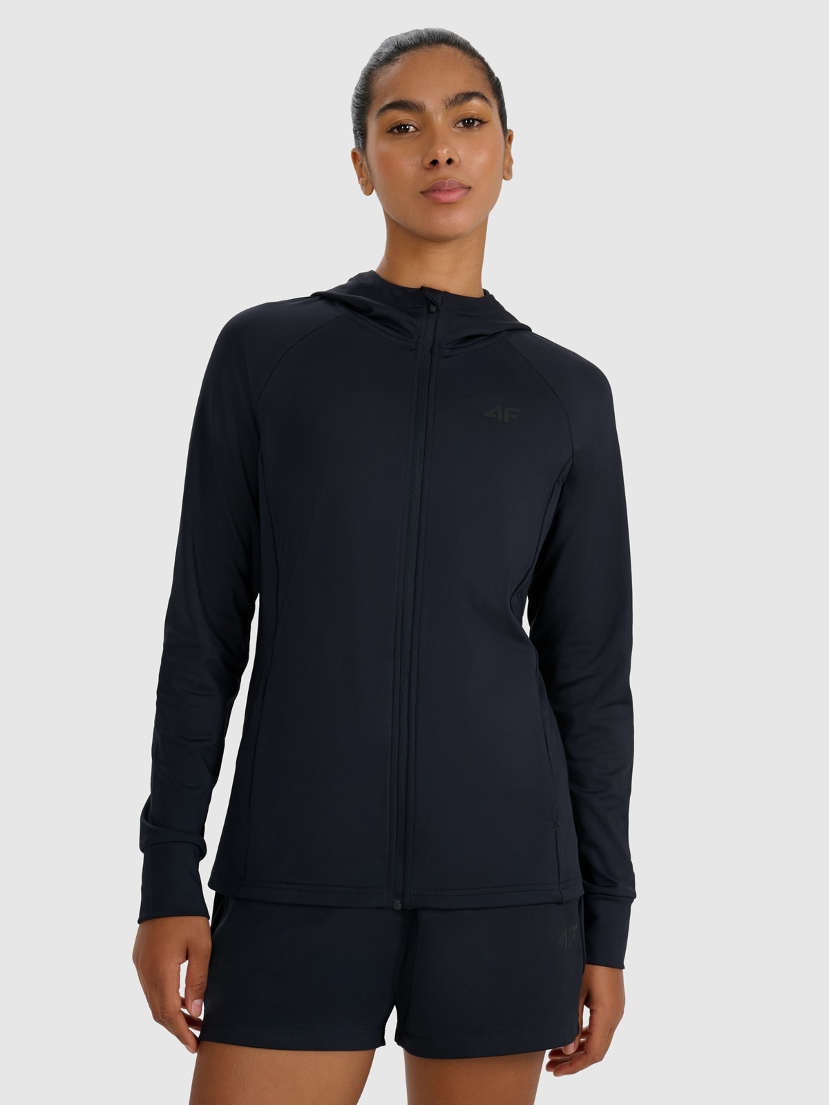 Dámská tréninková Mikina 4F Slim Quick-drying AW25 TFSWF653 S