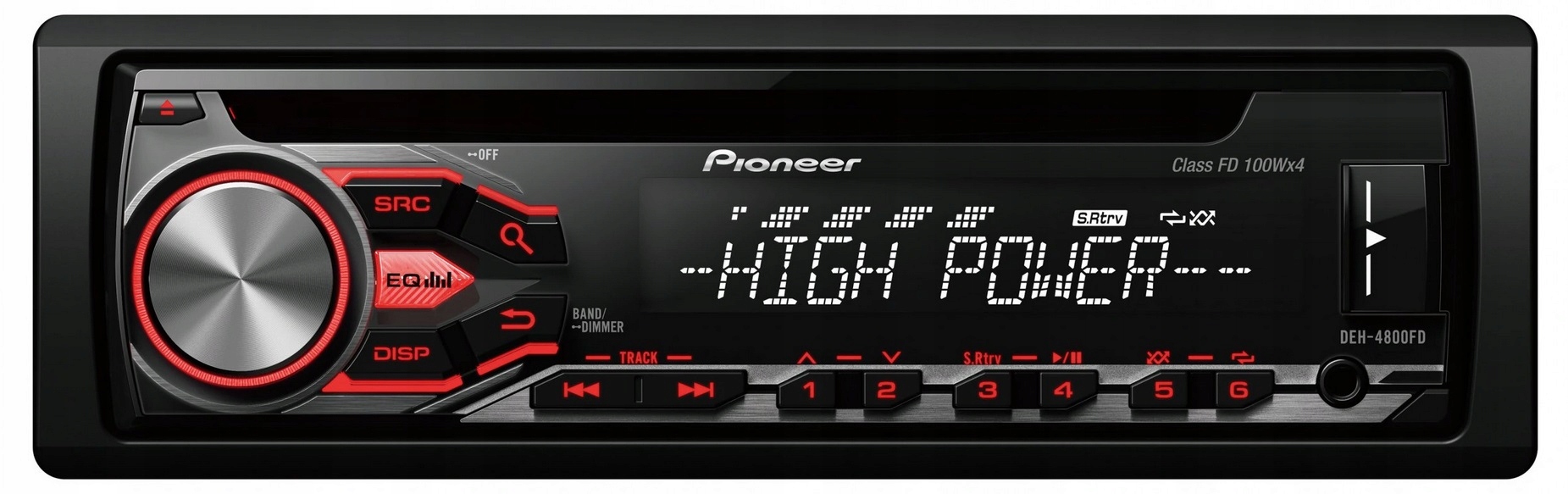 Pioneer DEH-4800FD автомобильный радиоприемник 4 X100W CD