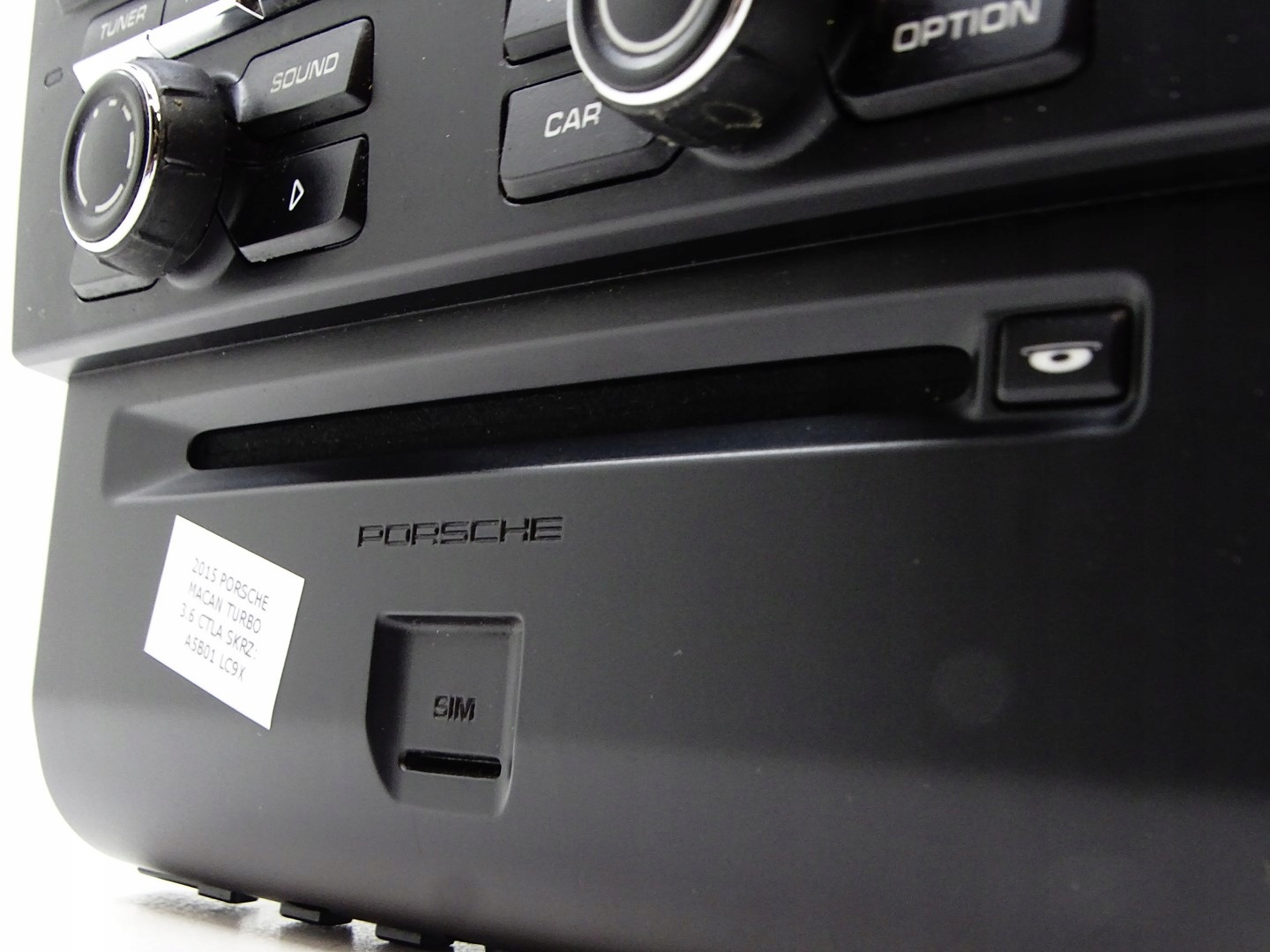RADIO navigation NAVI display PORSCHE MACAN 95B 95B035884L