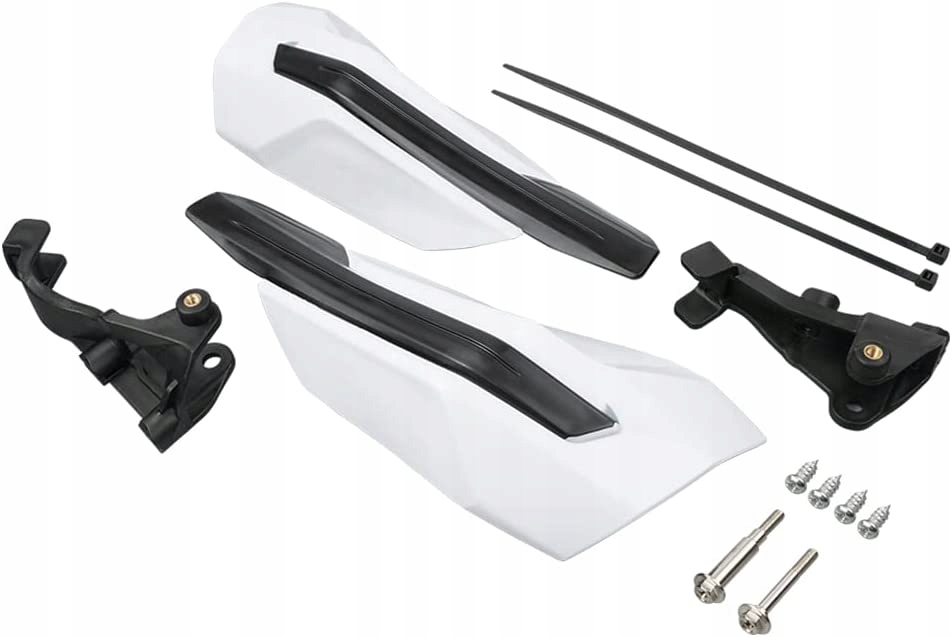 

Osłony dłoni handbary listki Ktm Husqvarna białe