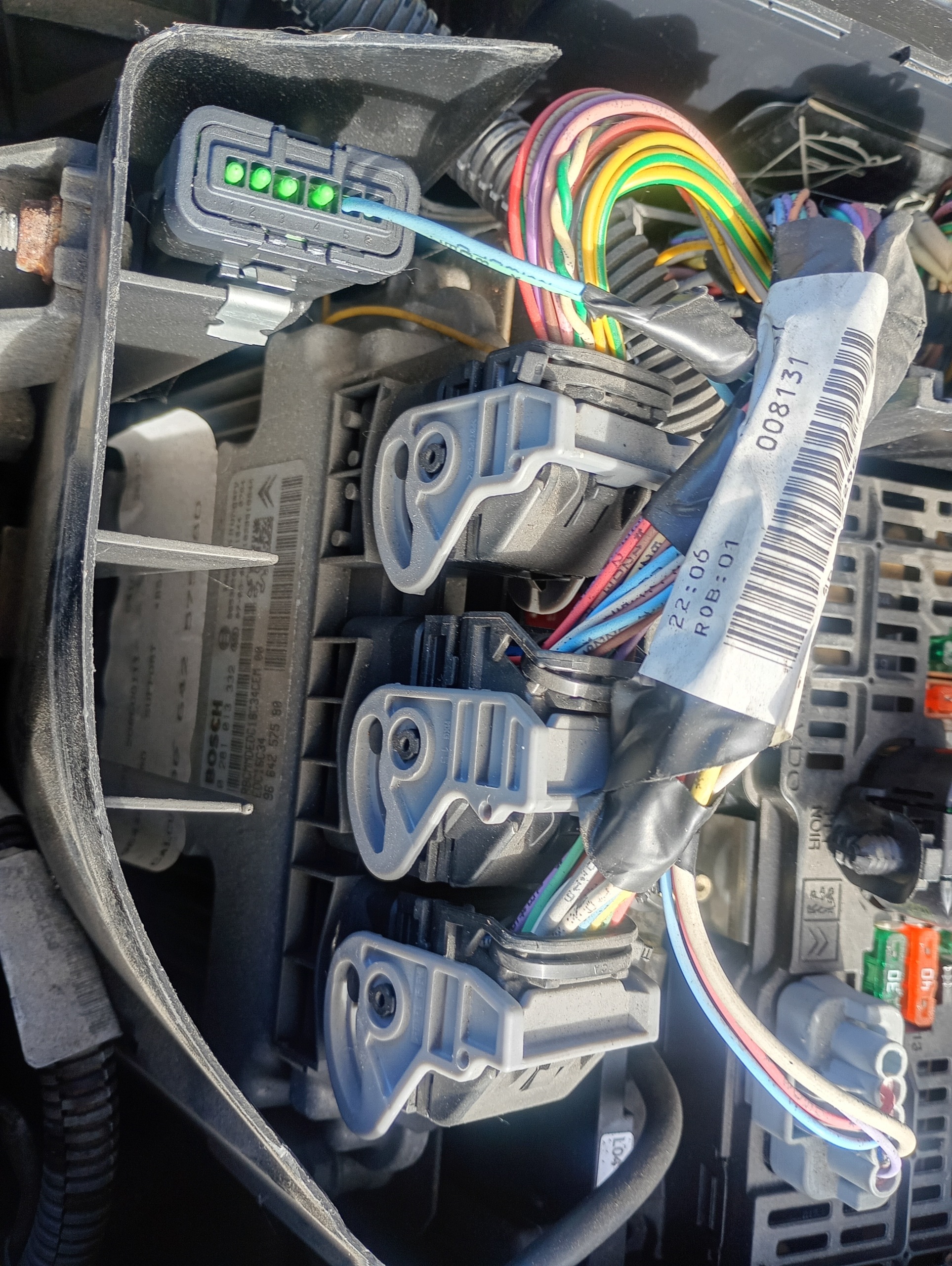 computer Centralina Motore Citroen C4 1 e 04-10 1.6 HDI OE 0281013332