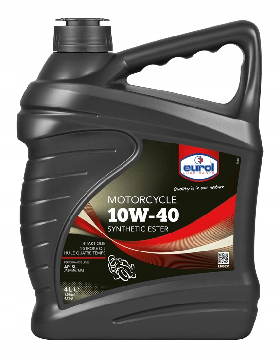 

Eurol Motorcycle 10W40 Syn 4L Jaso MA/MA2