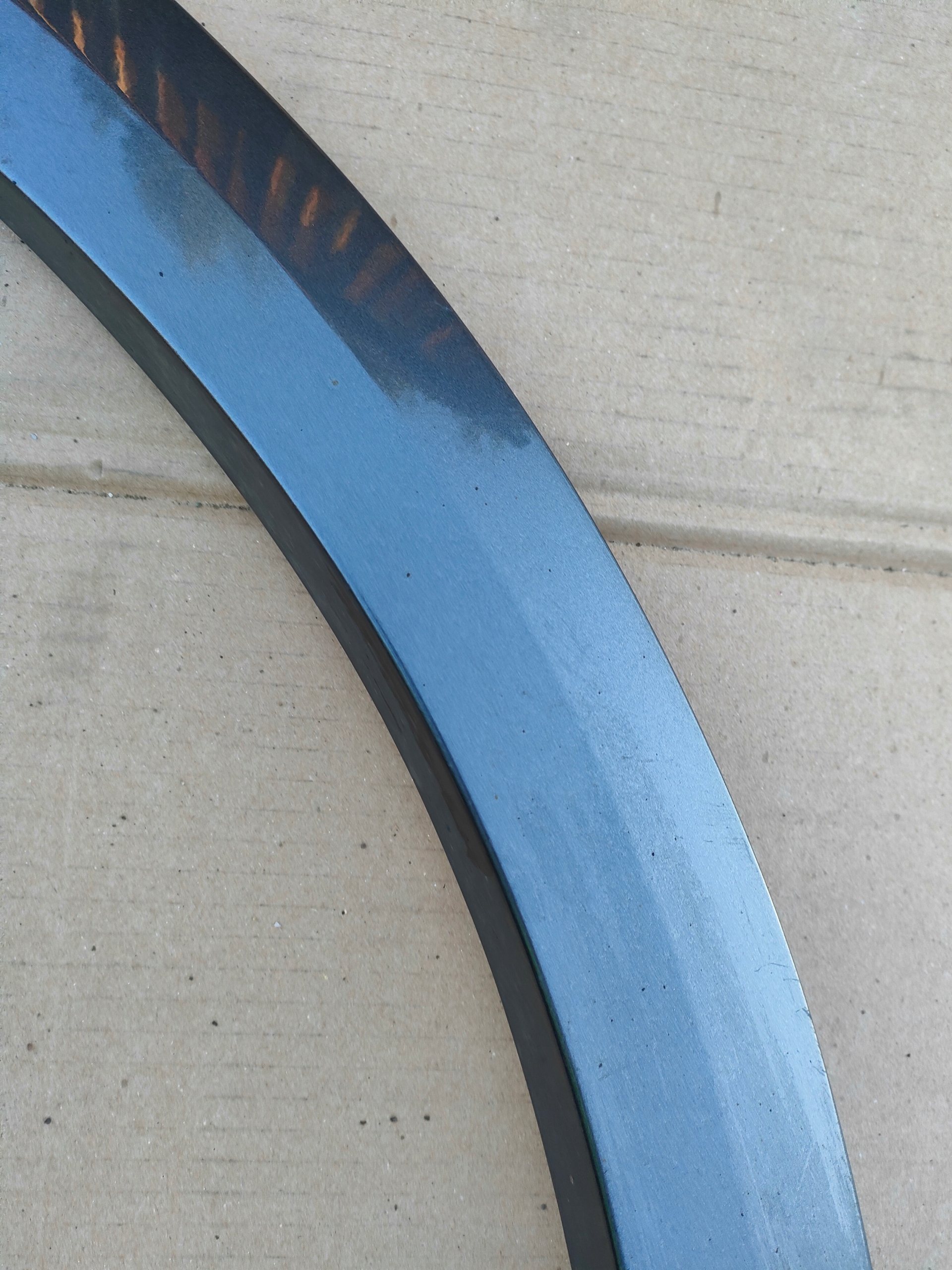 cap moulding of a fender left front front AUDI Q8 SQ8 2018- 4M8853717B
