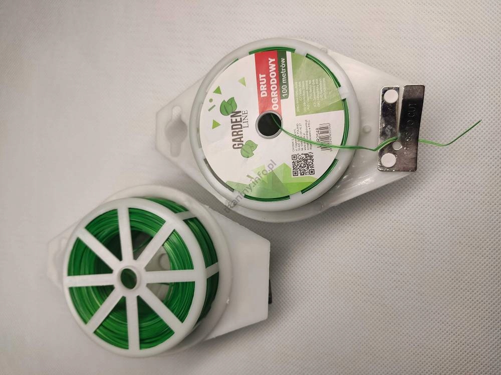 

Drut ogrodowy 100mb Eg powlekany Pvc obcinacz