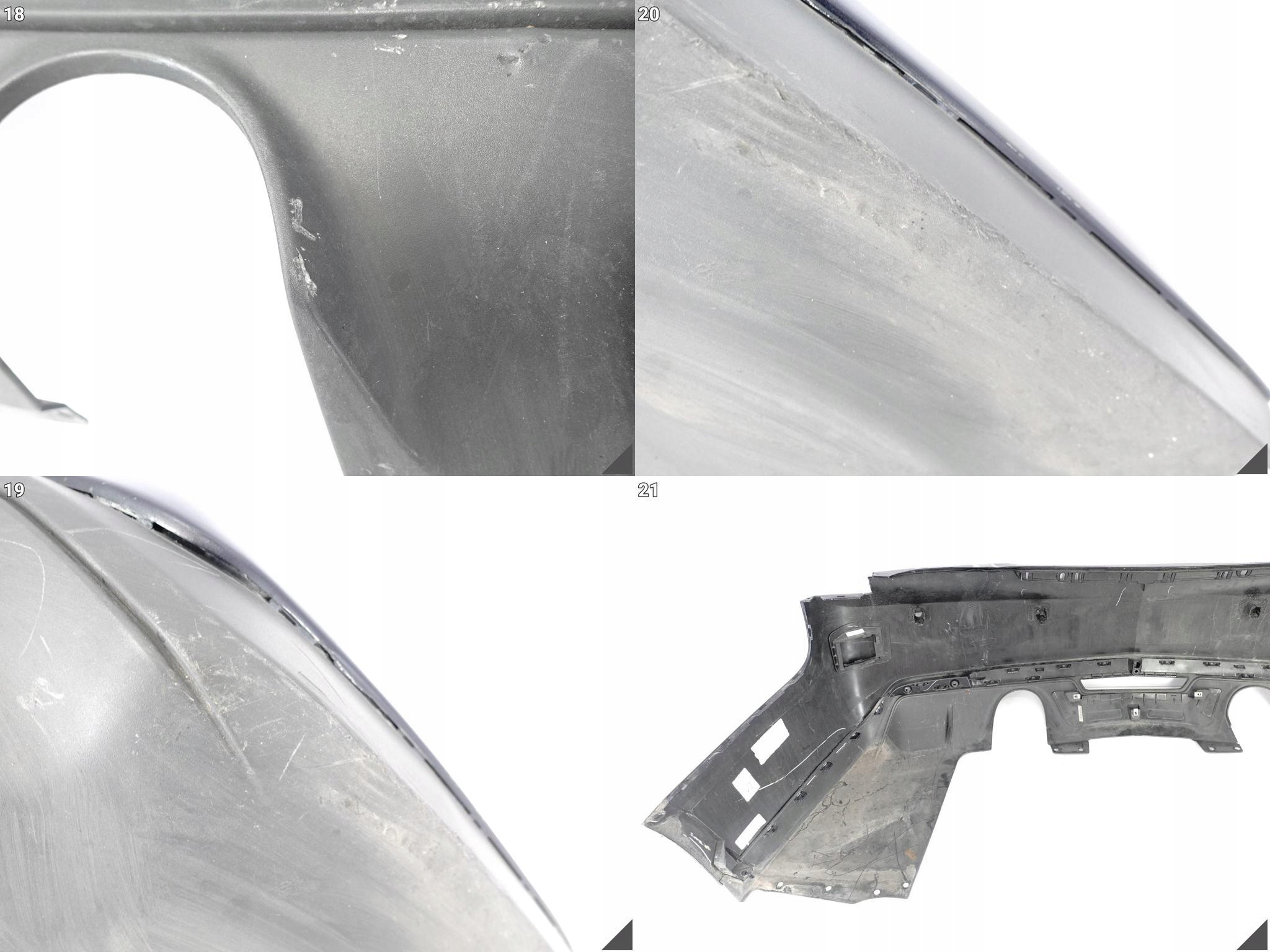 CADILLAC ATS 13-18 sedan / sedan bumper + SPOILER / diffuser rear part 4xPDC