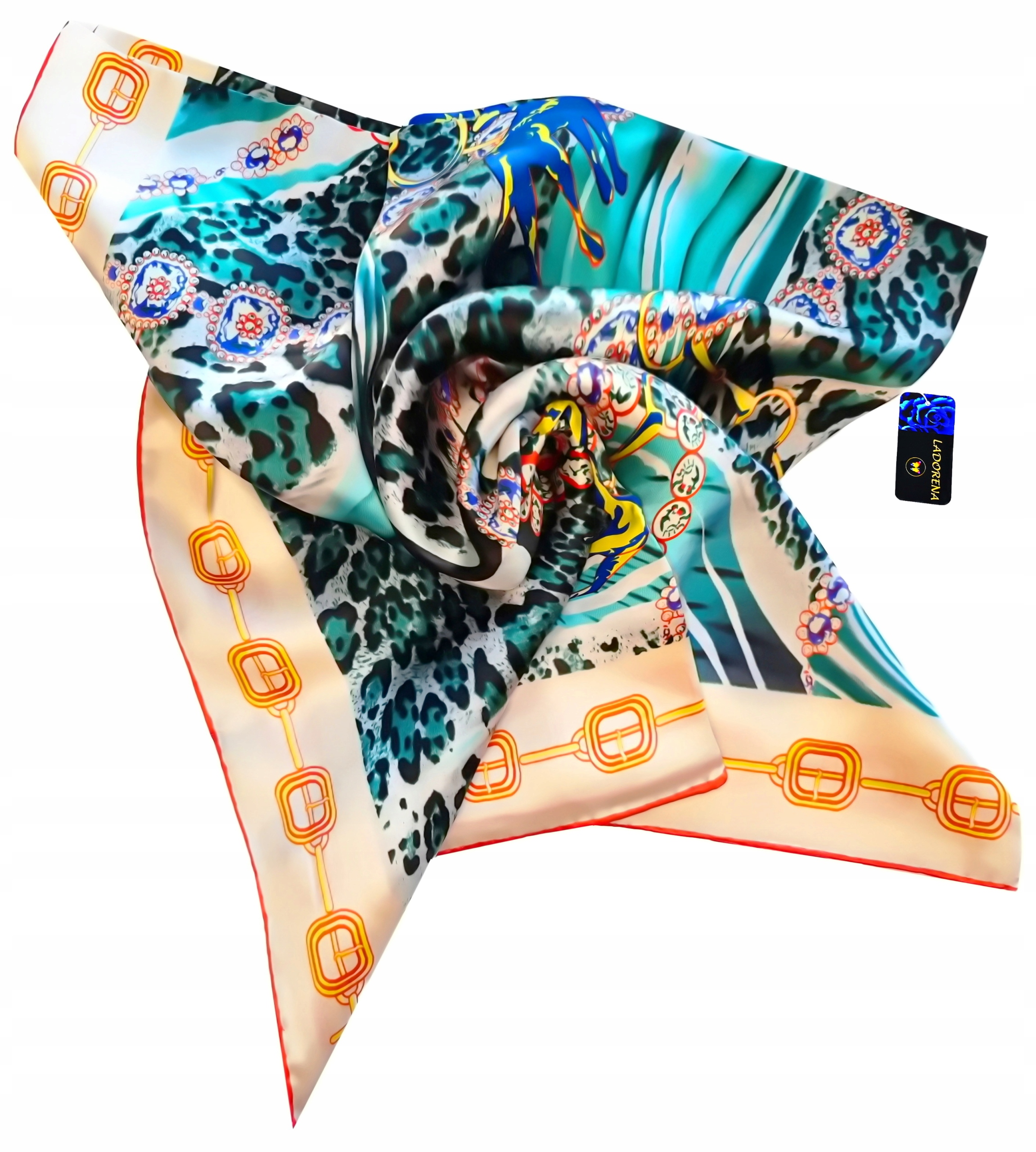 Šátek Hedvábný 100% Hedvábí Přírodní Morušový Značka Kvalita Hq