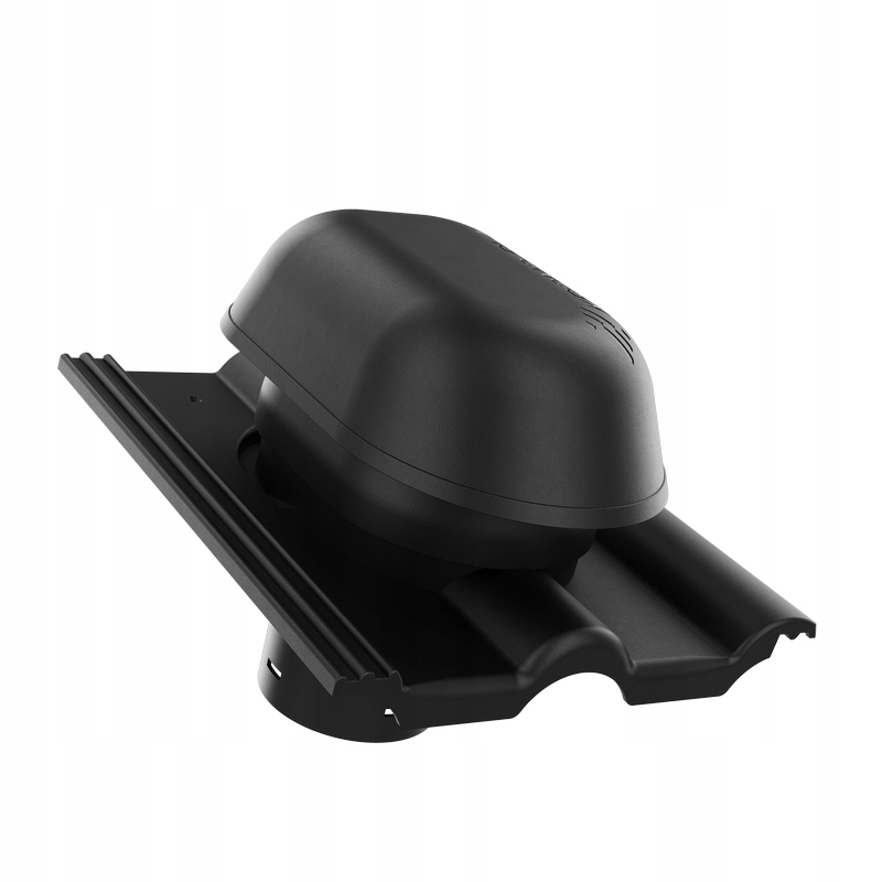 Sanitární odvětrávací krb fi150 Ibf Vojens (Dvojitý římský) Černý