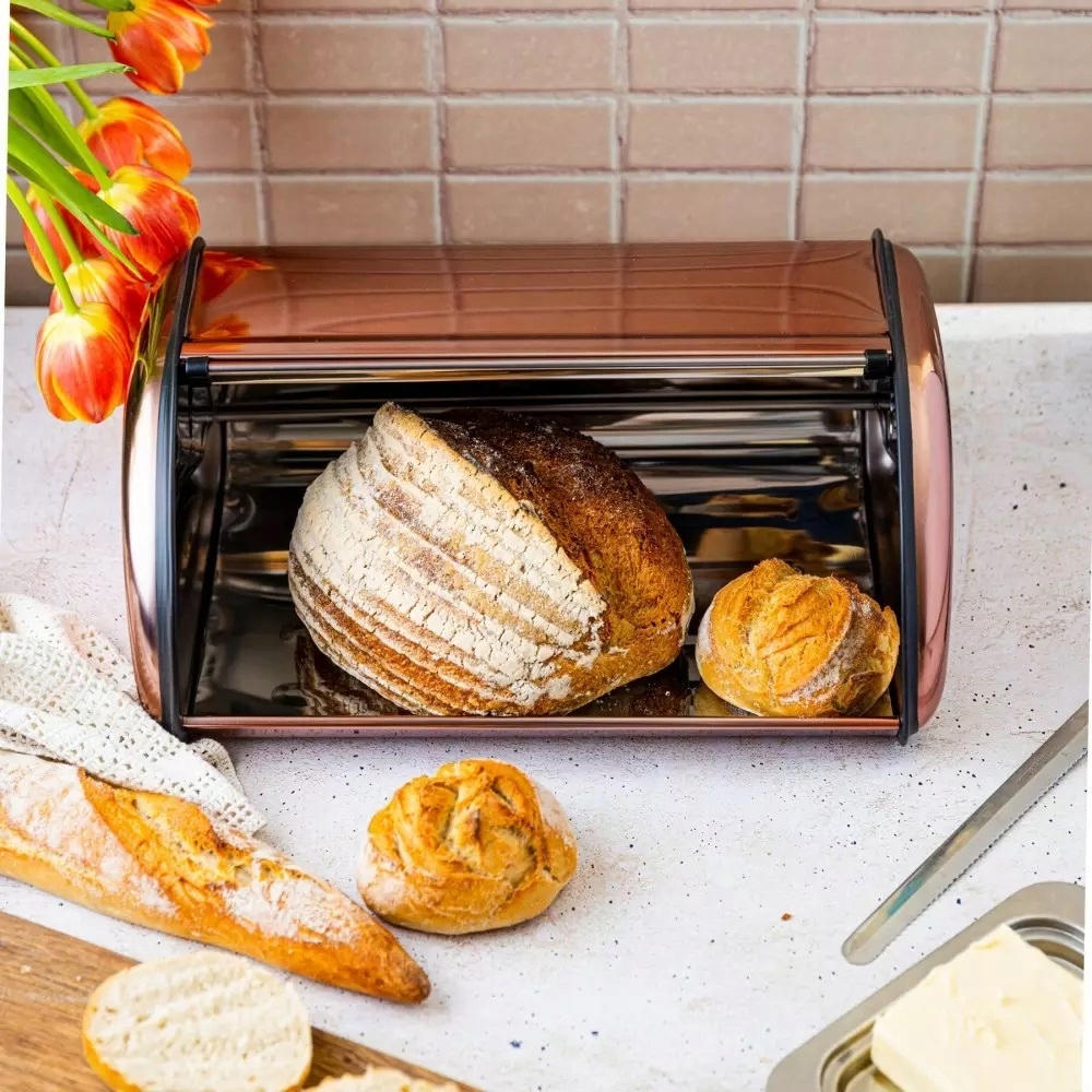 Chlebak pojemnik na pieczywo pojemnik na chleb maly chlebaczek Marka Kinghoff