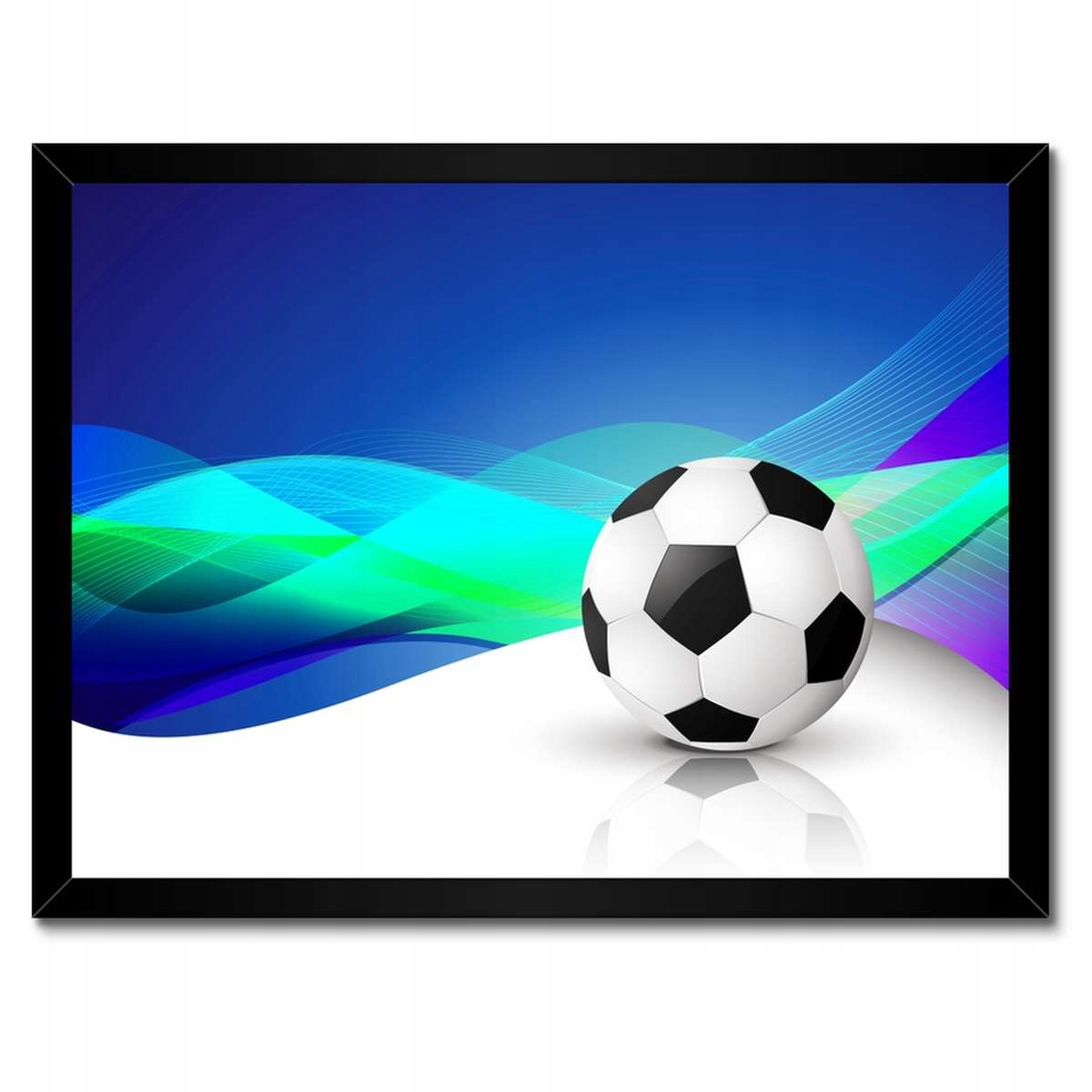 Plakáty v rámu 40x30 Fotbal Fotbalová noha