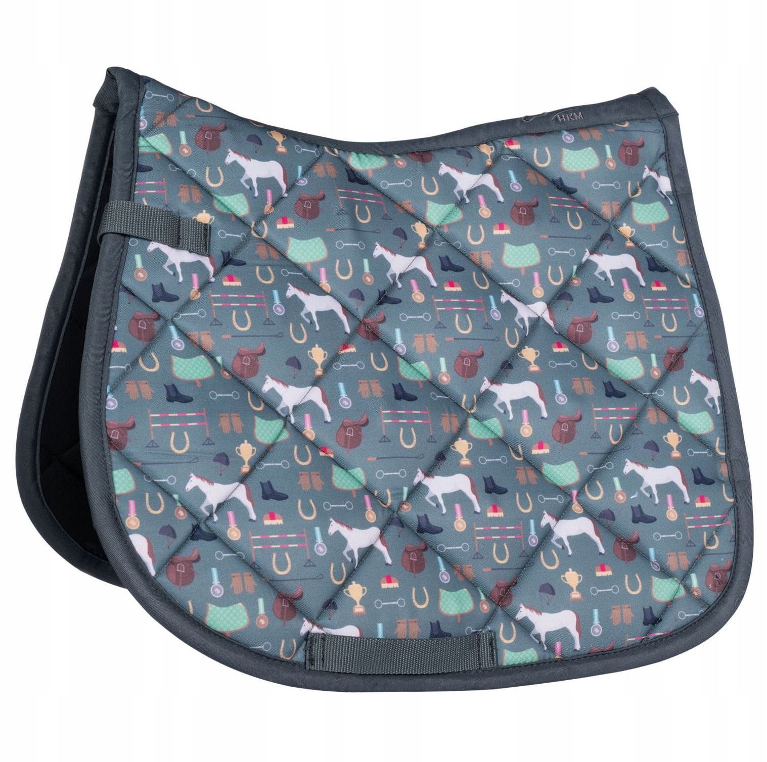 Czaprak HKM "Judy" zielony wszechstronny Shetty