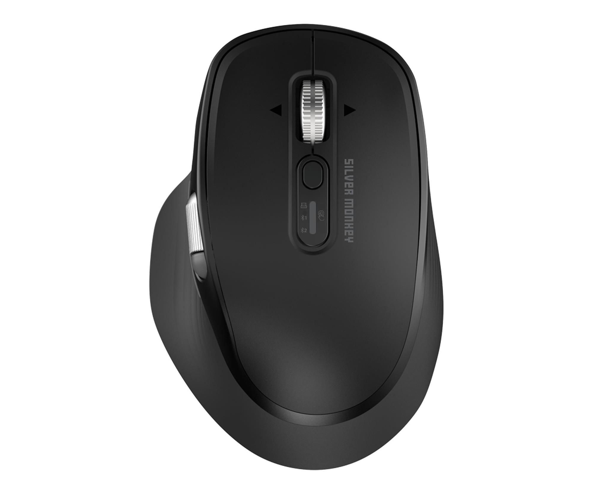 Myszka bezprzewodowa Silver Monkey Mysz optyczna Business Plus