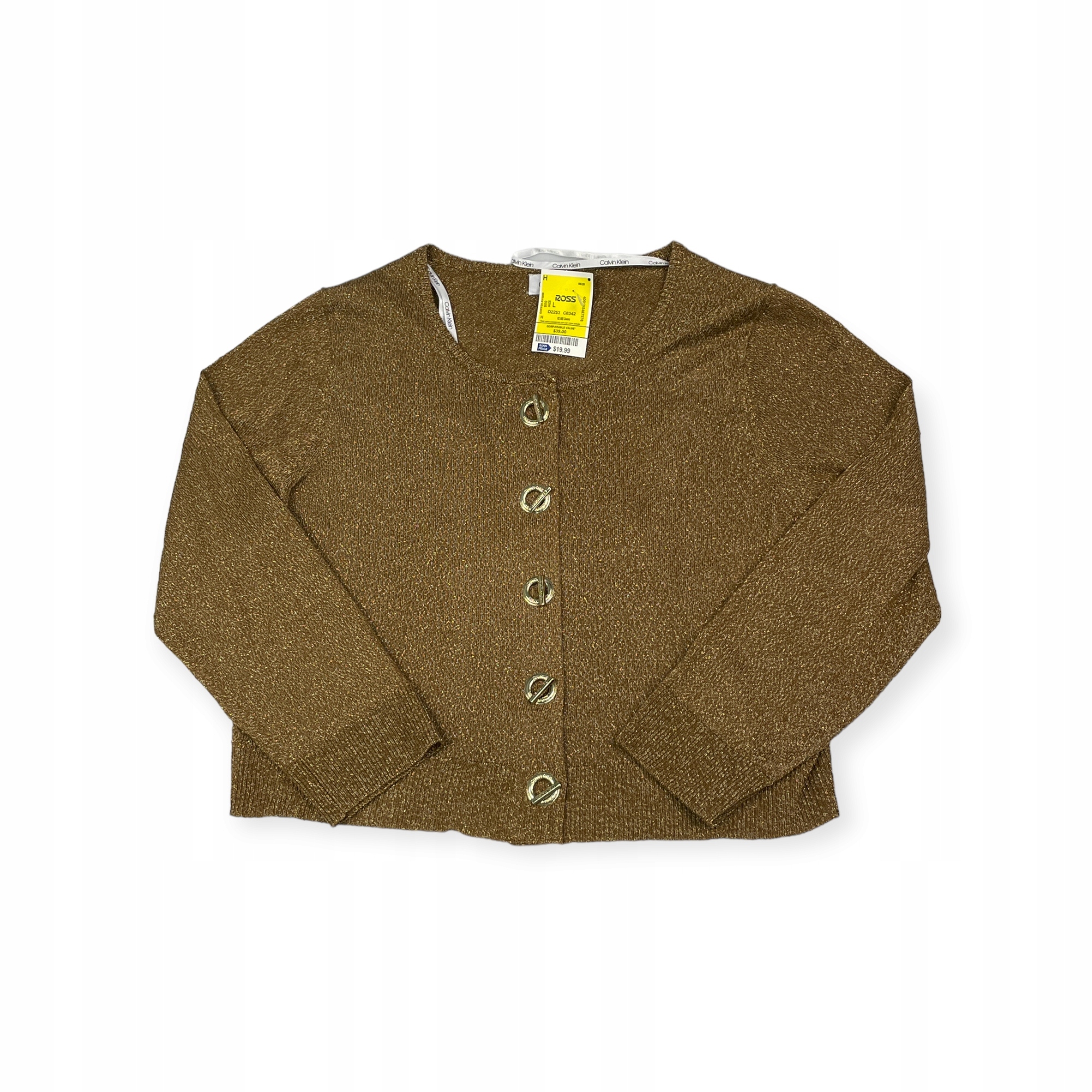 Dámské bolerko s 3/4 rukávem Calvin Klein L