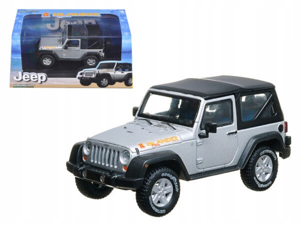 Greenlight 2014 Jeep Wrangler Islander Silver 1:43