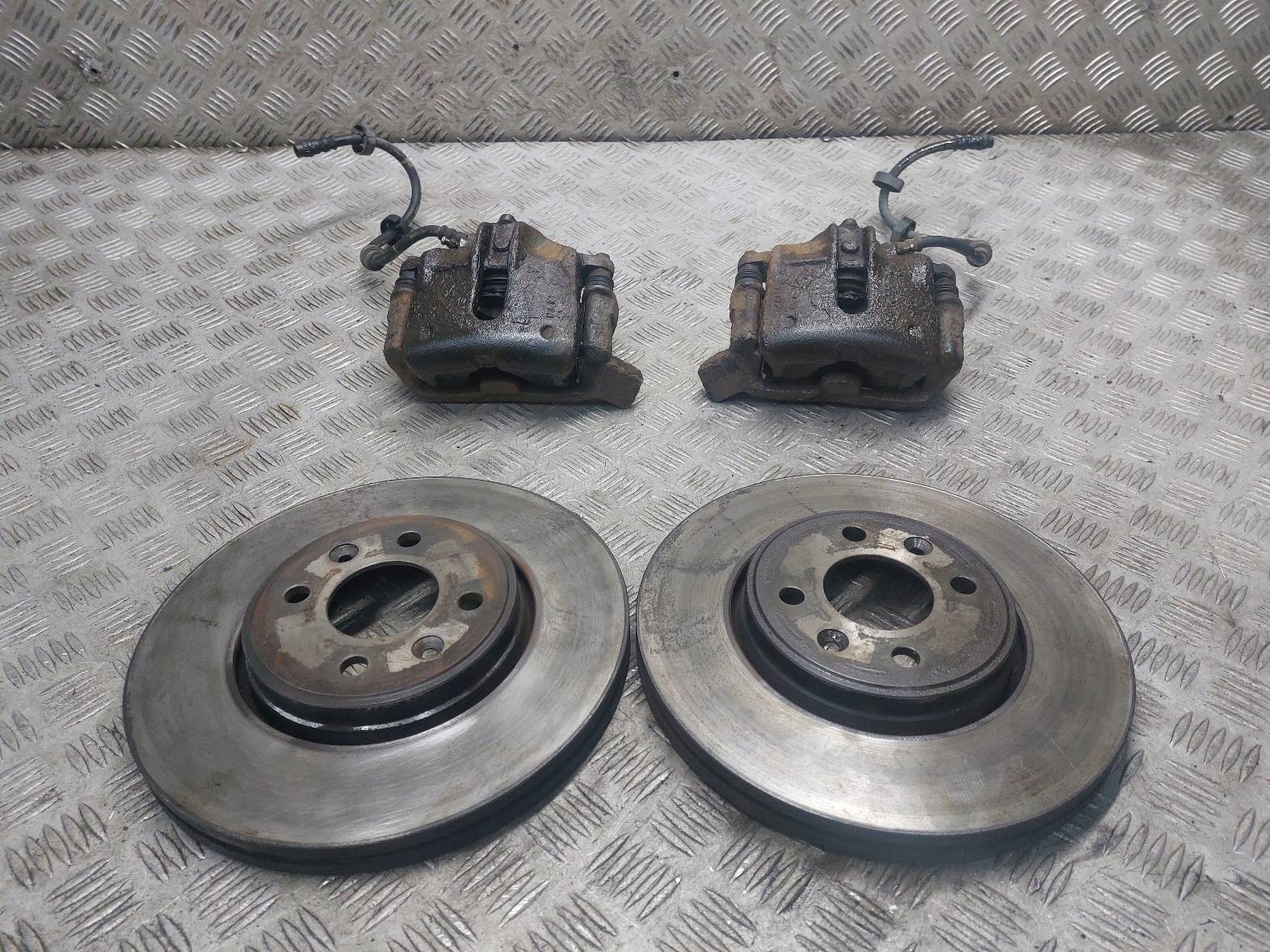 discs brake front + calipers RENAULT MEGANE and LIFT 1.6 16V