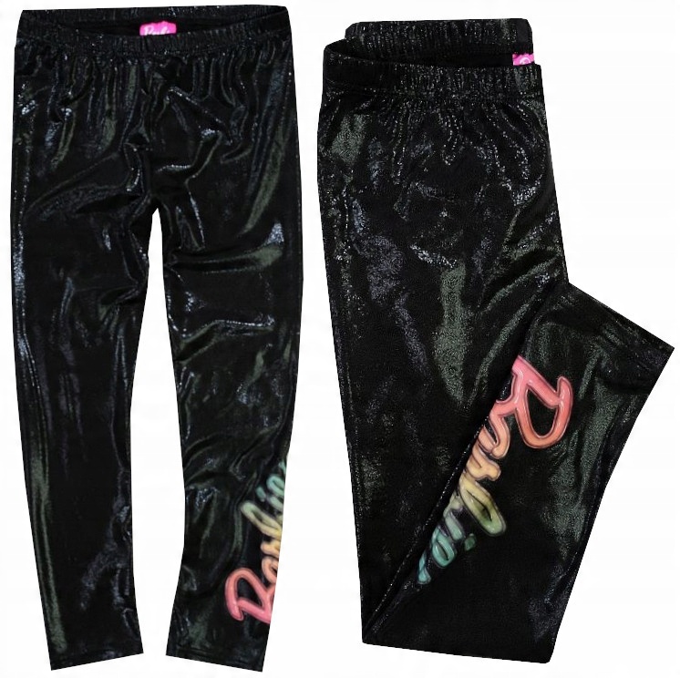 

Barbie Getry Legginsy Metaliczne Czarne 110 R012A