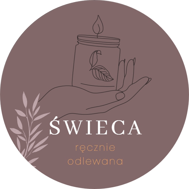 

Naklejki Świeca Ręcznie Odlewana 5 cm 20 szt