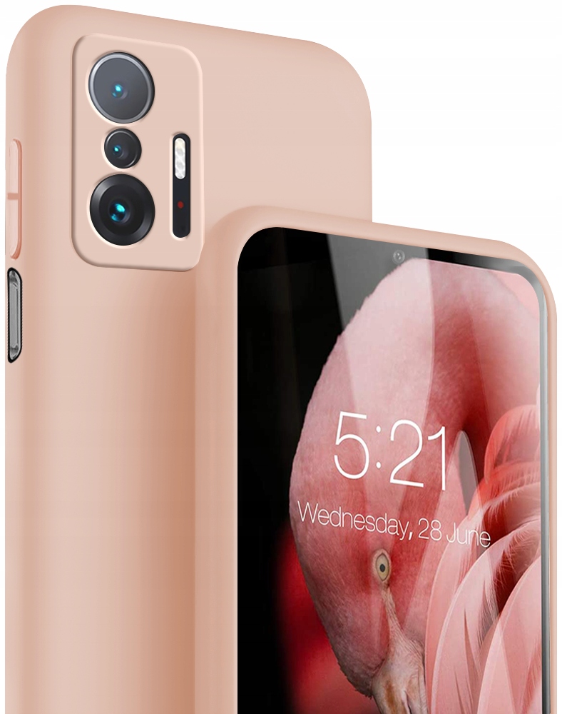 

Etui Silicone Case Szkło do Xiaomi 11T /11T Pro