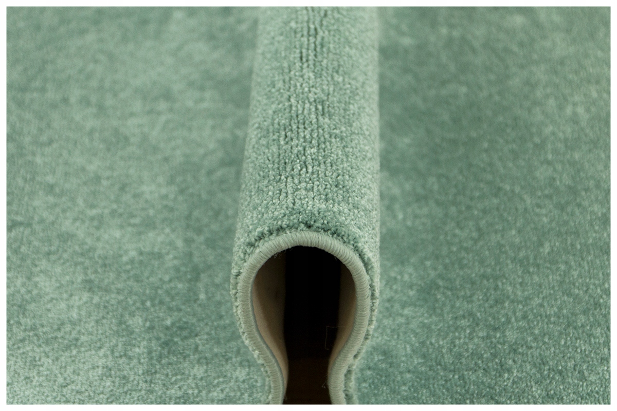 

200x200 cm Pastelowy Gęsty Miętowy Dywan Adoration