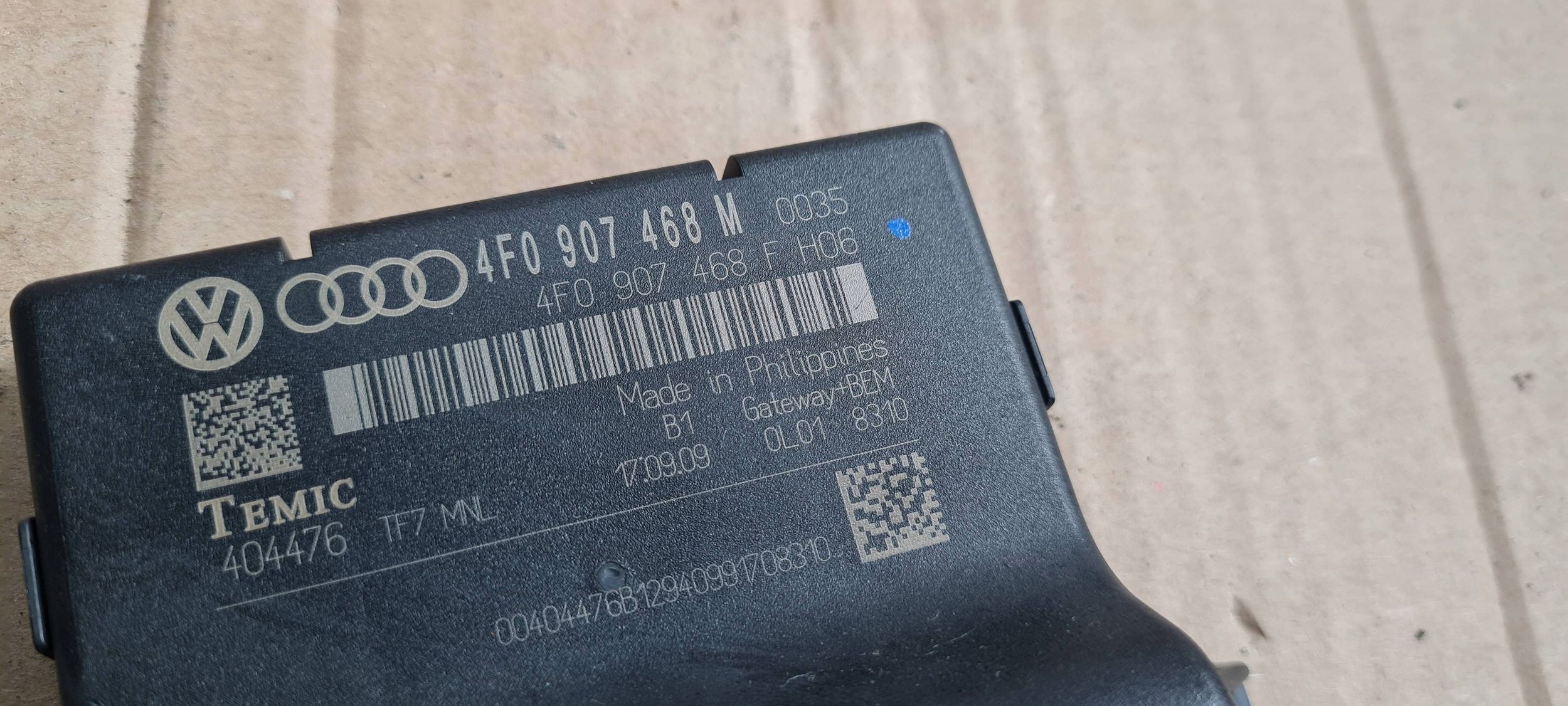 A6 C6 LIFT modulo Centralina GATEWAY 4F0907468M
