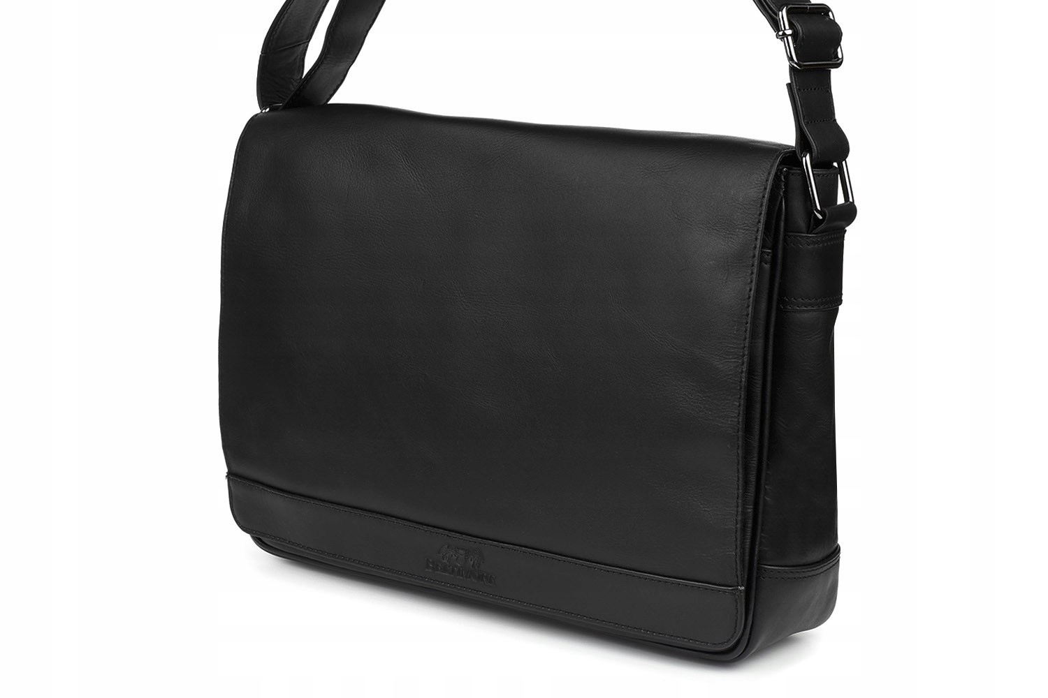 Beltimore Pánská kožená velká taška přes rameno pro notebook M90