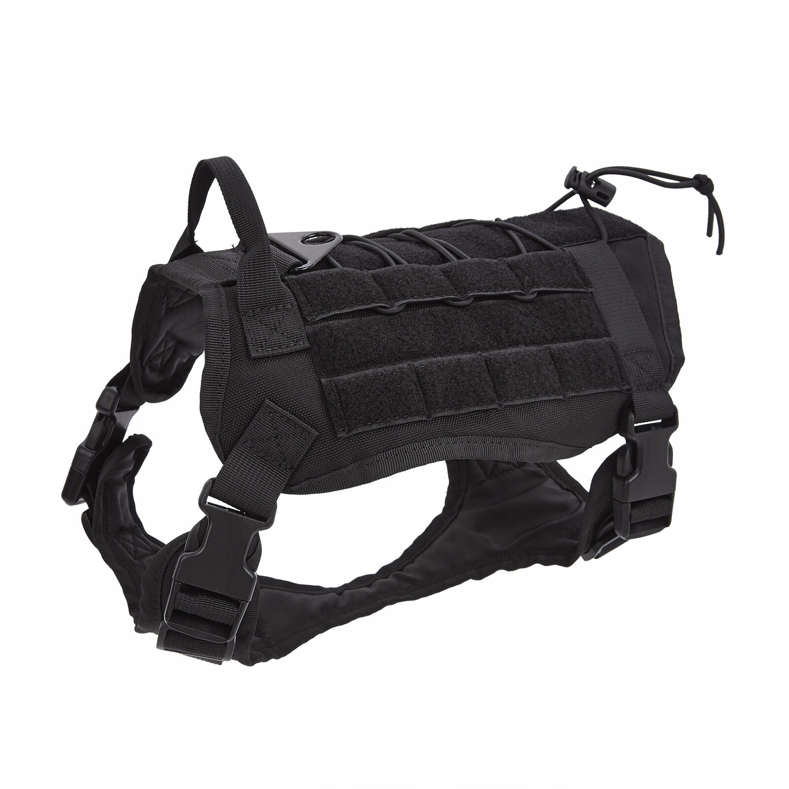 Levně Postroj pro psa taktická vesta černá XL