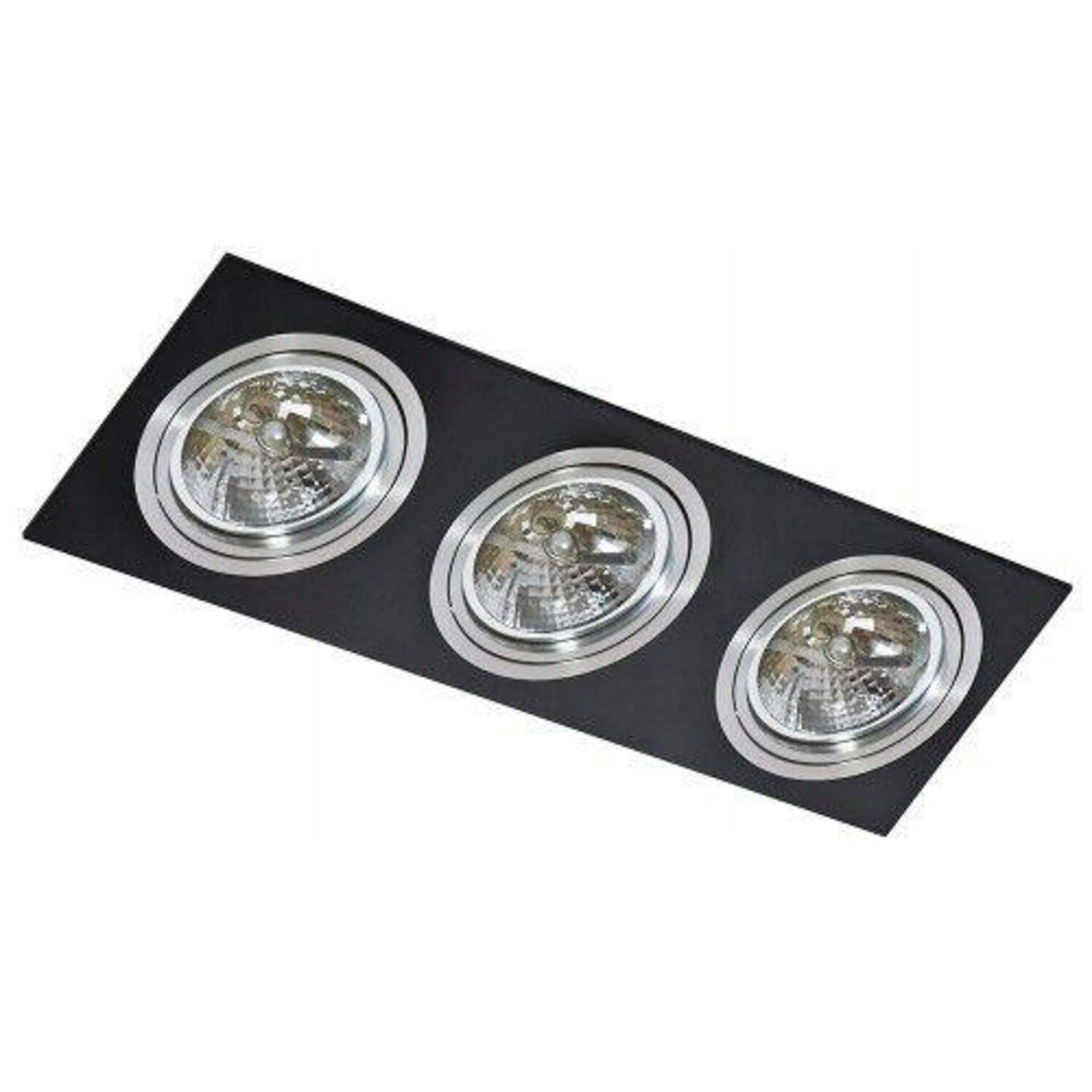 AZzardo AZ0775 podhľadové svietidlo Siro 3 čierna/hliník