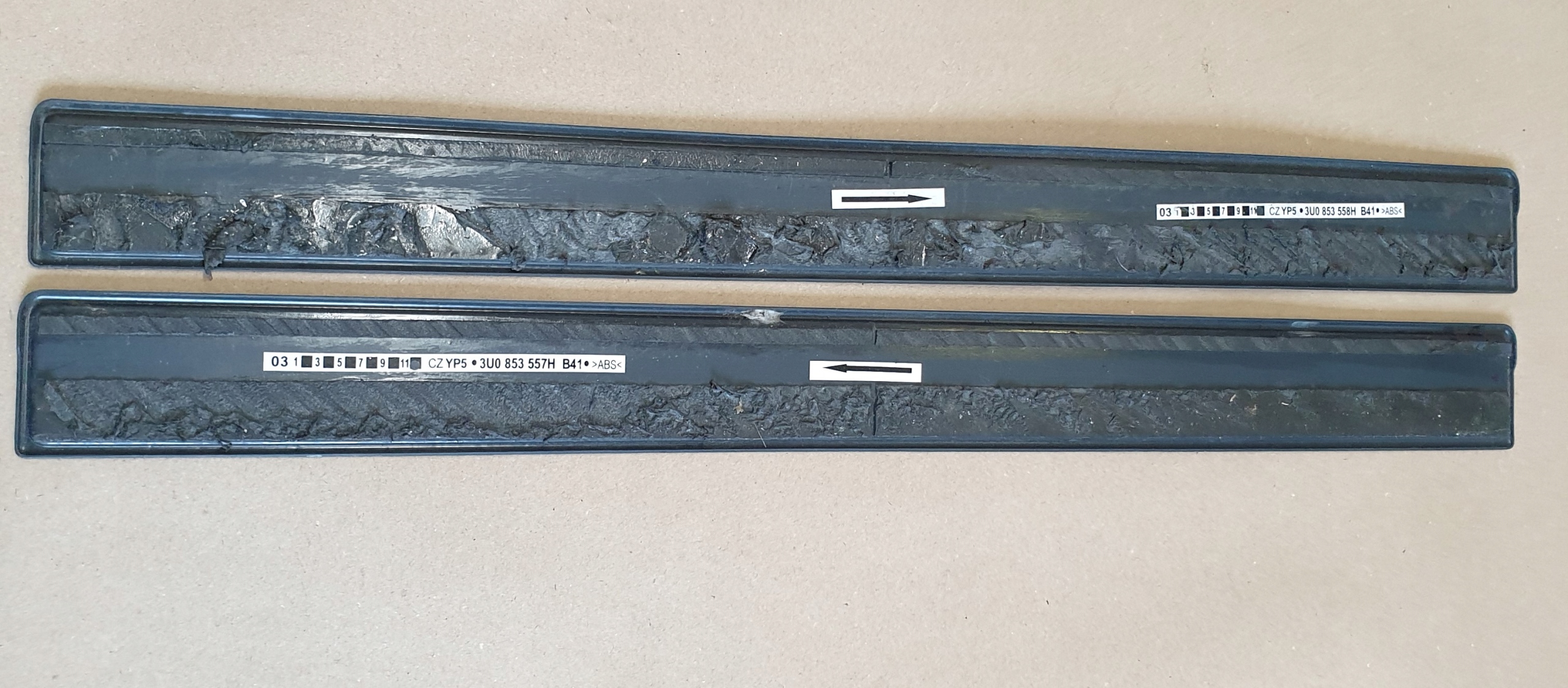 moulding threshold left right front SKODA SUPERB and OE