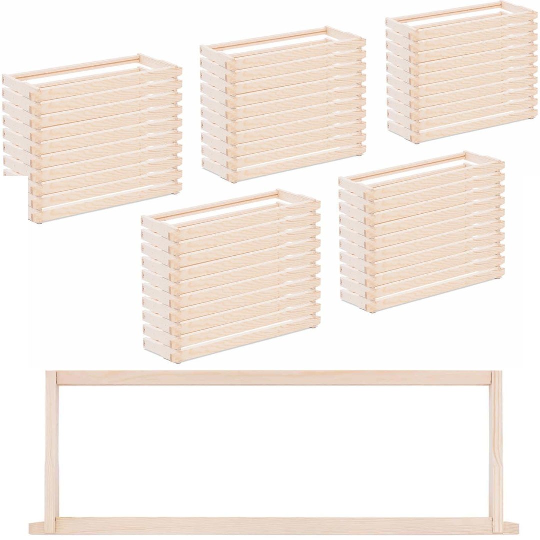 Rámček do úľa Langstroth včelársky borovicový 159 mm 10 kusov