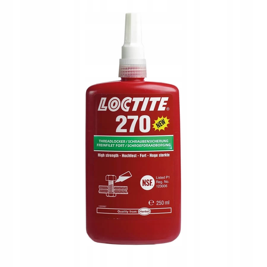 Loctite270 250ml клей для металлических нитей