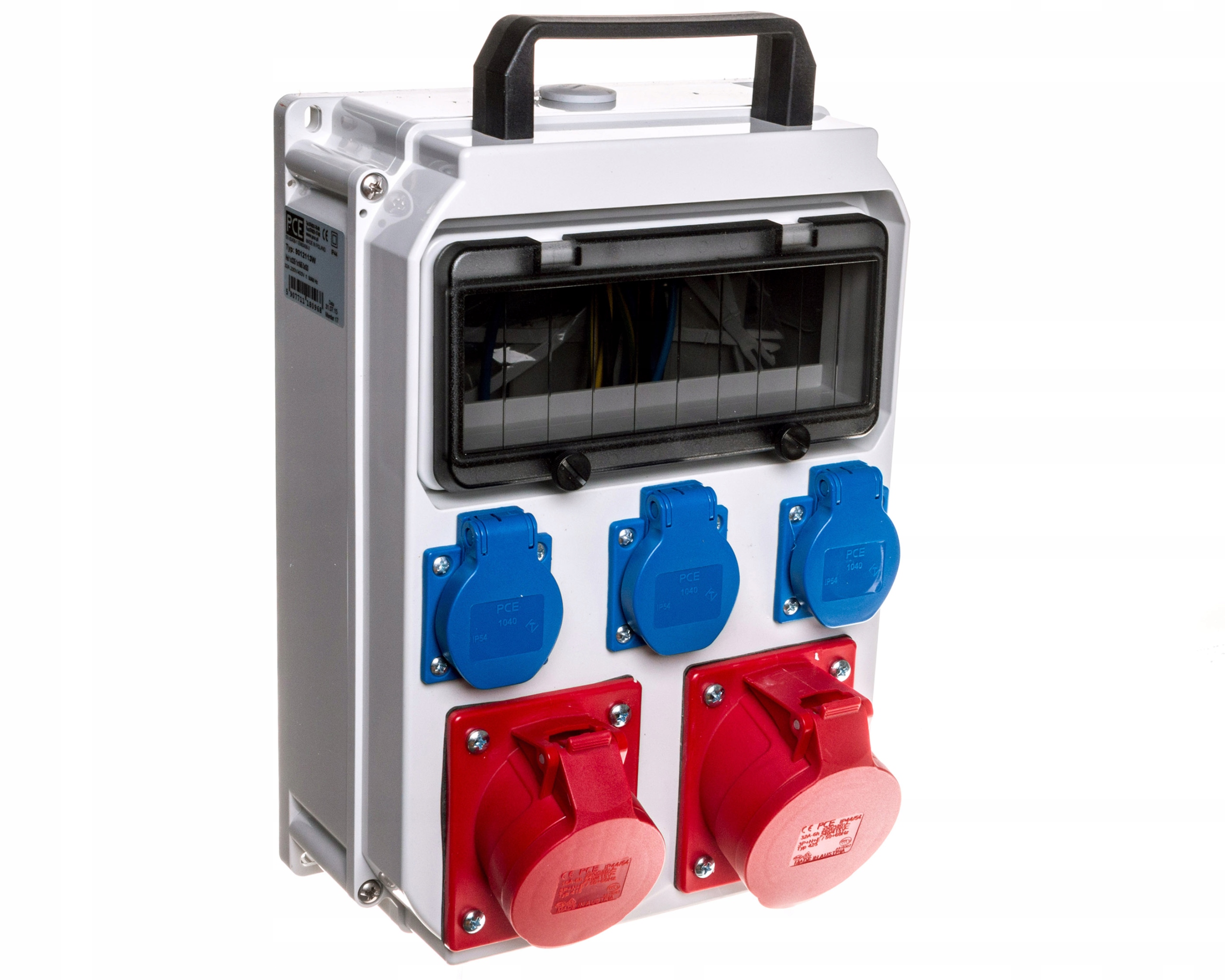 Přenosný Rozvaděč Helium M25 32A 5P 16A 5P 3X16A 3P IP44 9012113W Pce