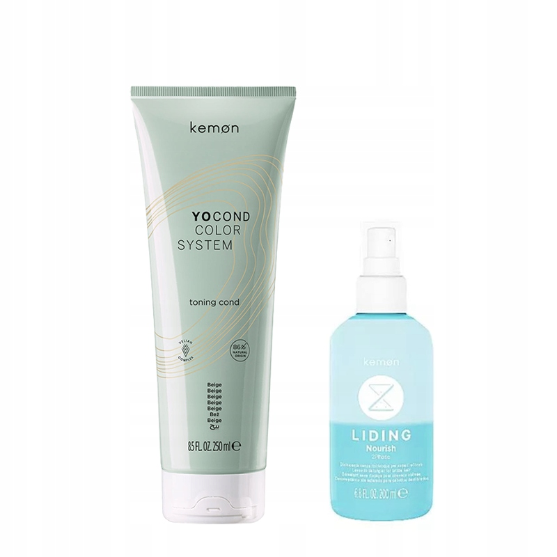 Kemon Yo Cond Beige/Beige kondicionér 250 ml Liding Nourish 2 sprej 200 ml