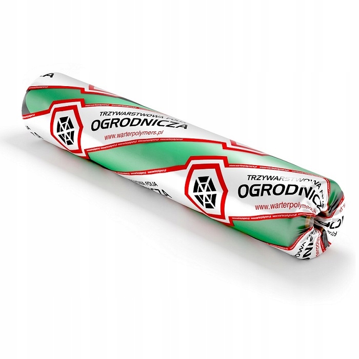 FOLIA TUNELOWA OGRODNICZA MOCNA 4-SEZONOWA OCHRONA UV 6x20m Długość 2000 cm