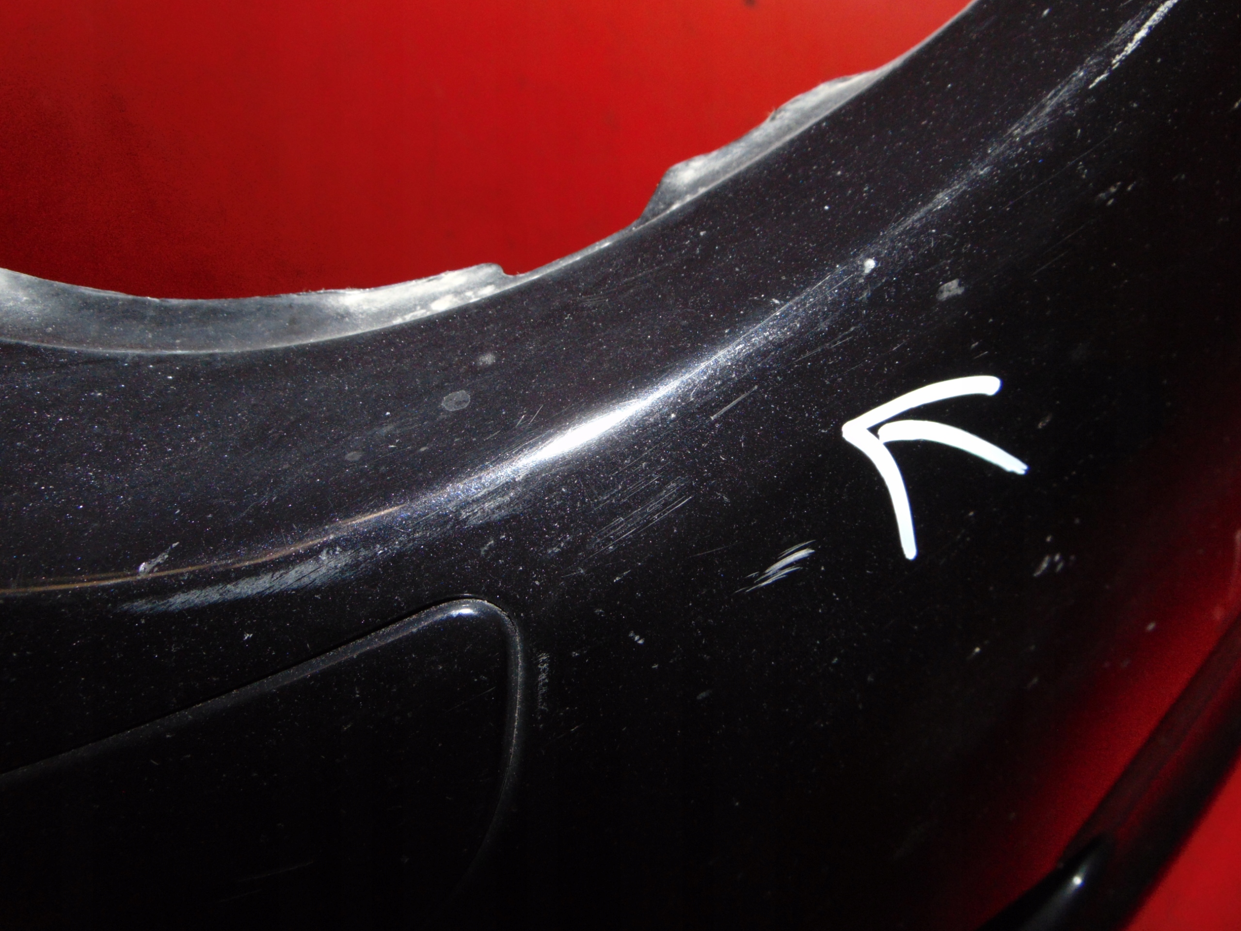 VW EOS 06- bumper washers XENON front LC9X