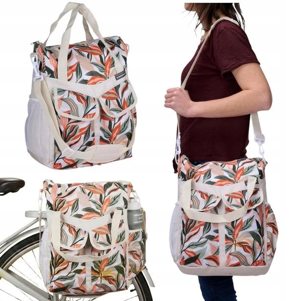 Torba Rowerowa Dunlop 3w1 – Sakwa, Shopper, Termiczna