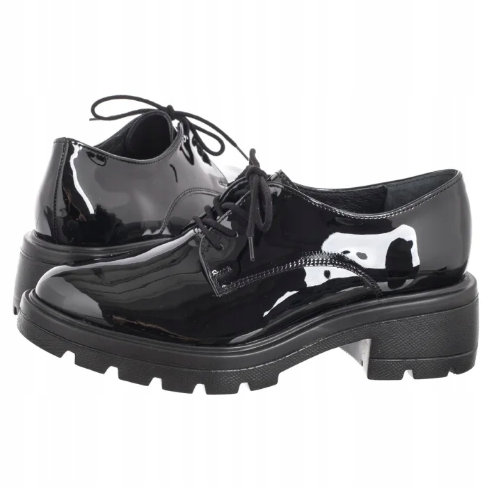 Polobotky Lakované Dámské Ryłko Černé 3ZRT2 Black