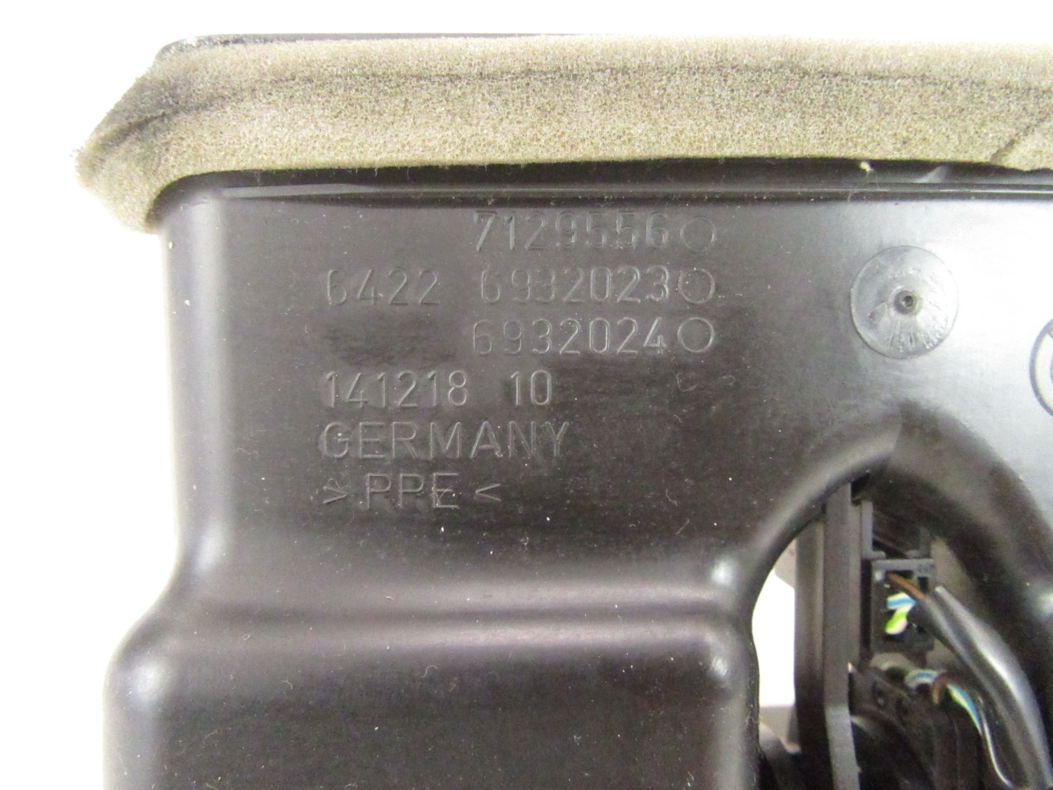 grid air conditioning devices rear part BMW 5 e60 e61 sedan KOMBI CHROM